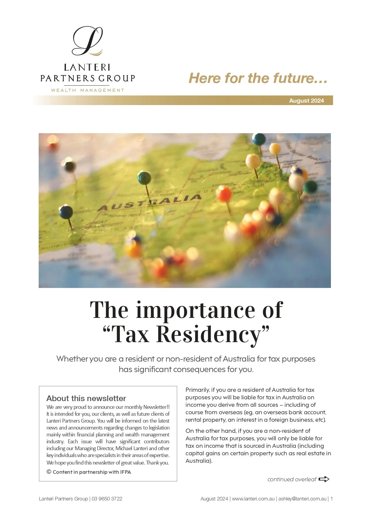 August 2024 Newsletter