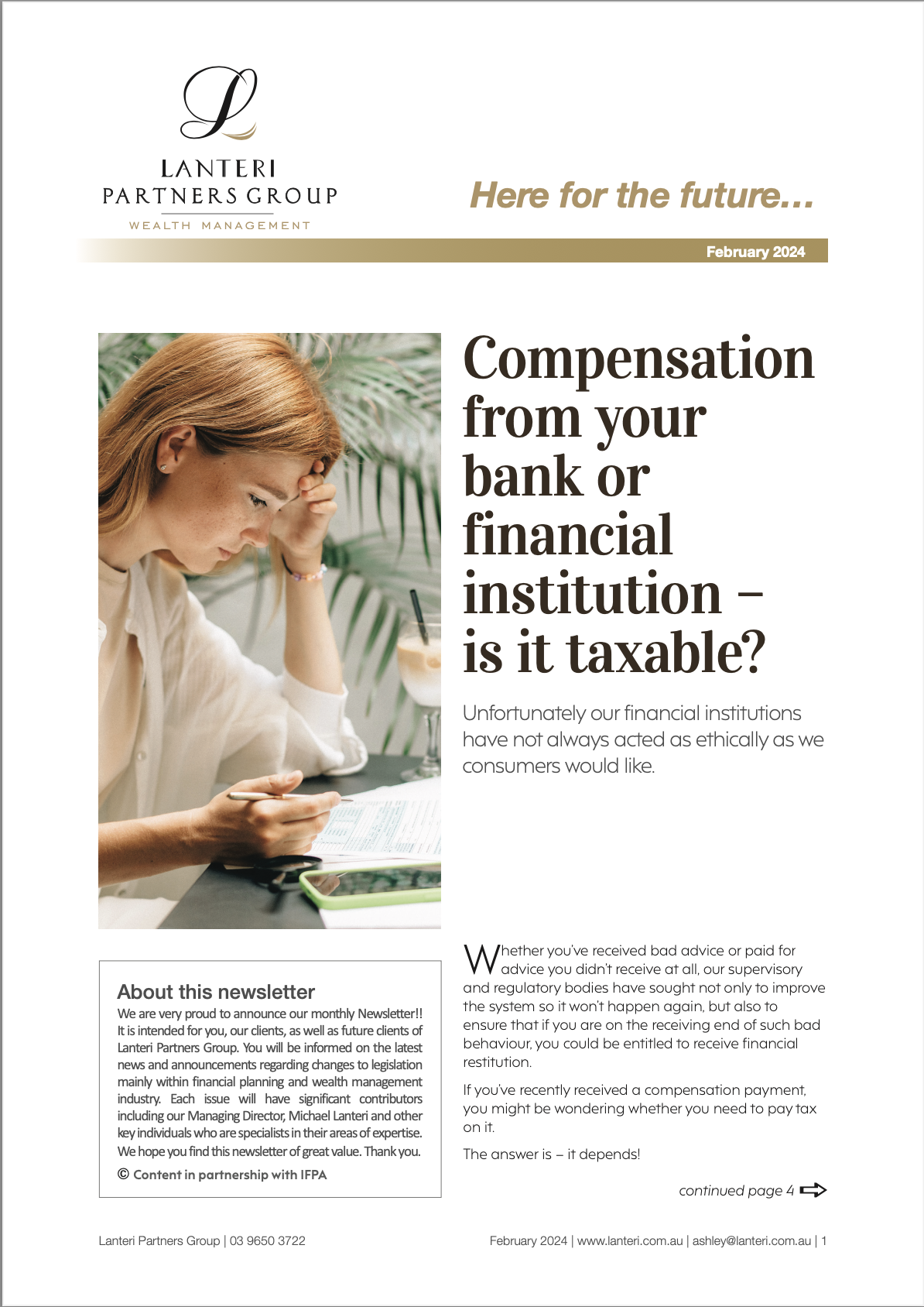 February 2024 Newsletter