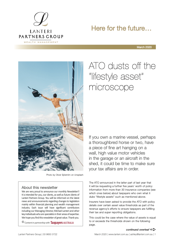 March Newsletter 2020