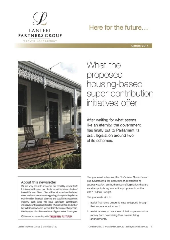 October Newsletter 2017