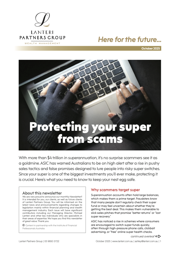 October 2025 Newsletter