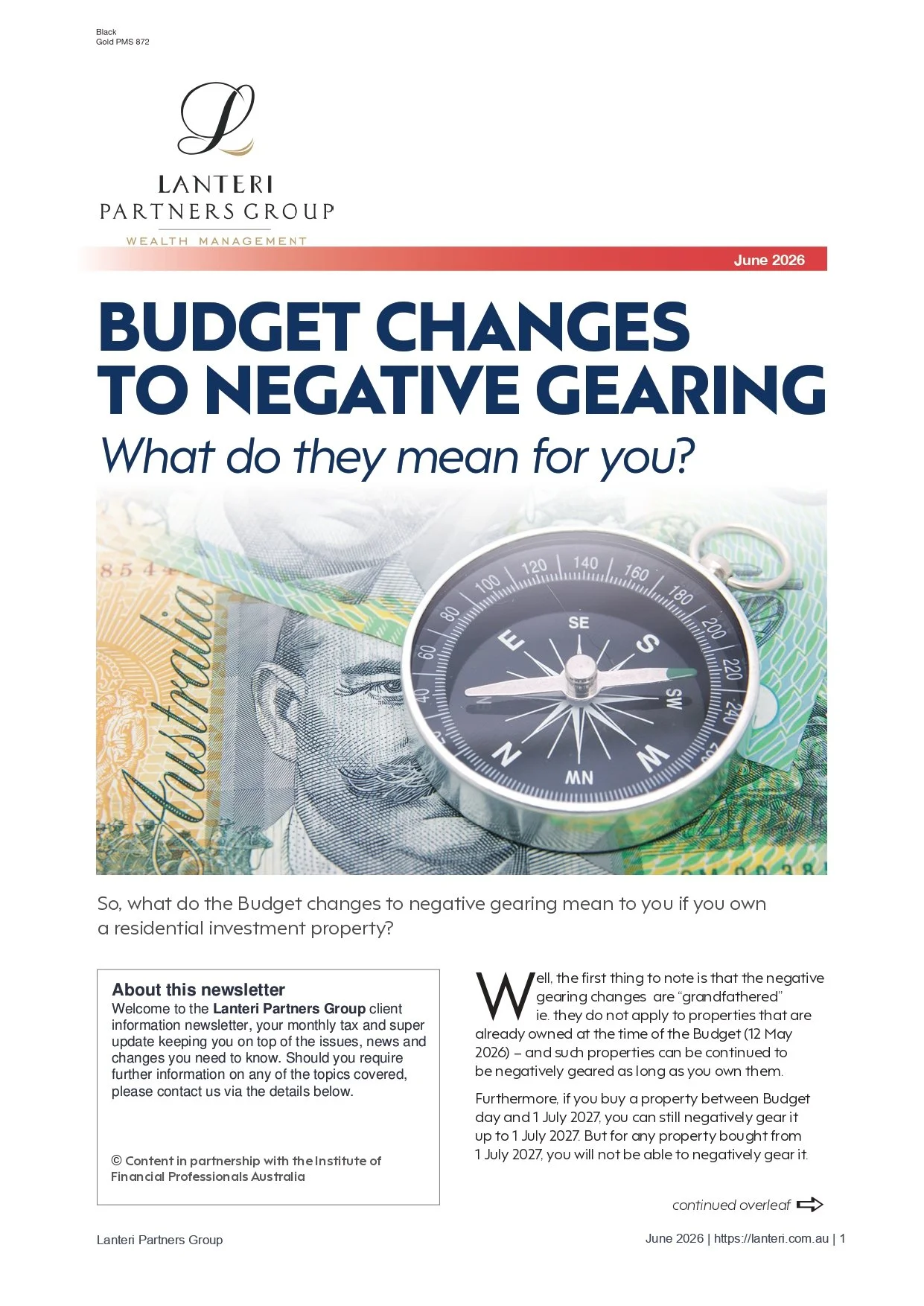 June 2026 Newsletter 