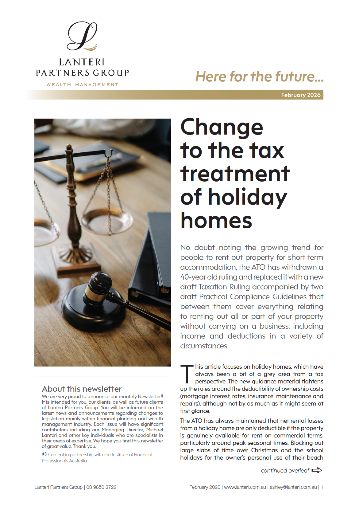 February 2026 Newsletter