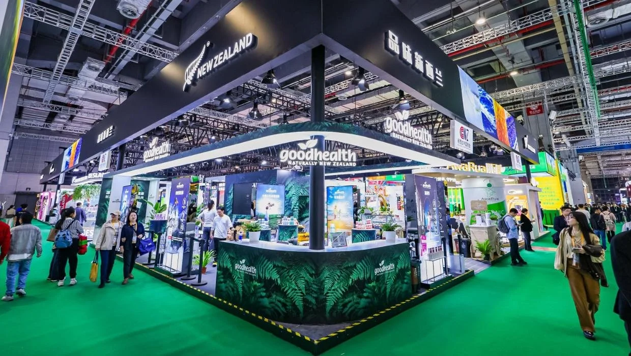 Aotearoa businesses went along to this year's China International Import Expo running this week in Shanghai.