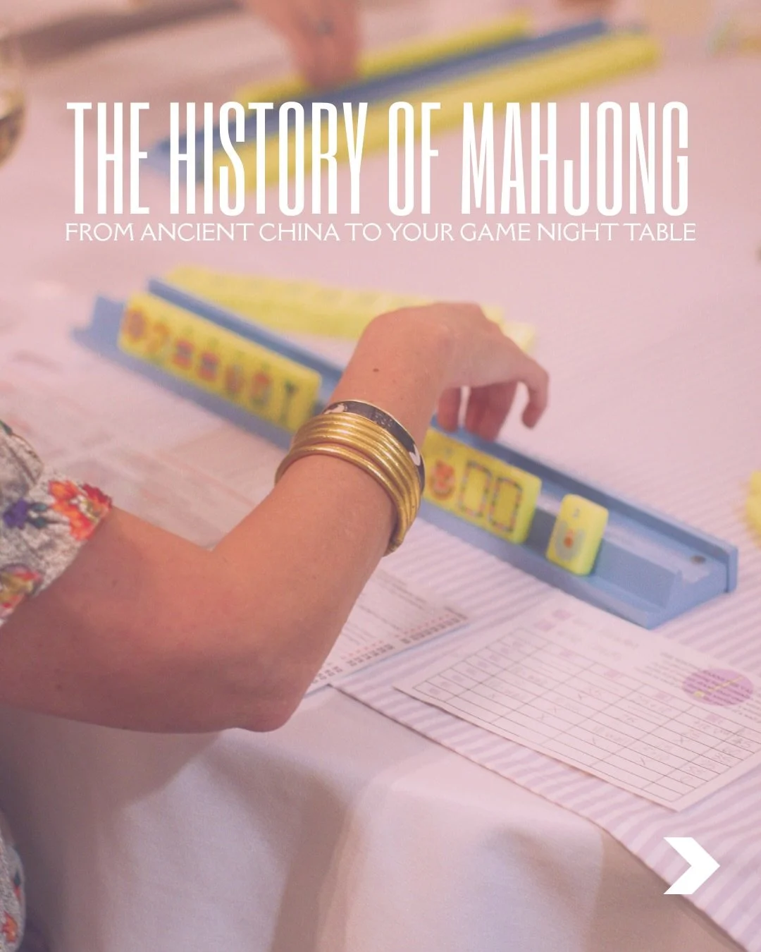 A little mahjong history moment. 🀄️✨ From its roots in 1800s China to becoming a game night staple around the world, mahjong has always been about more than just the tiles. It&rsquo;s tradition, strategy, connection, and a whole lot of fun wrapped i