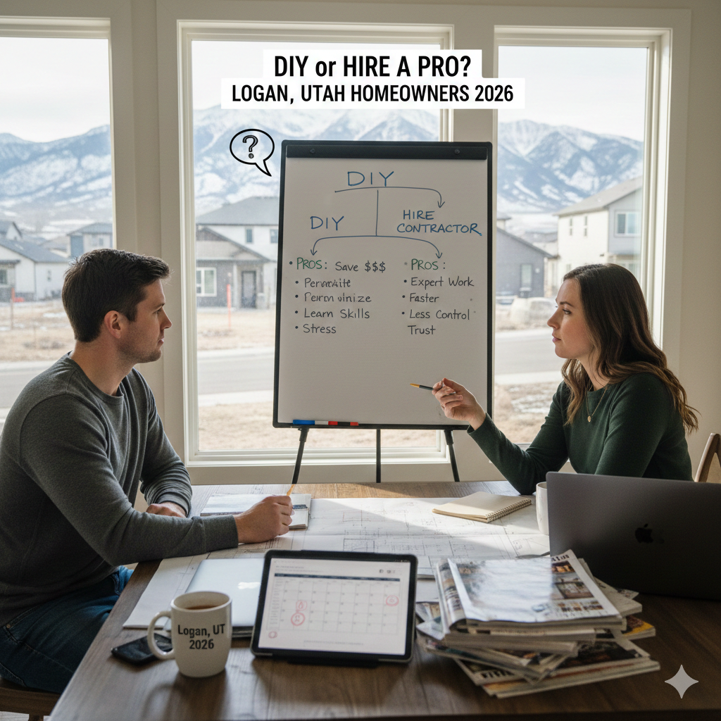 DIY vs. Hiring a Licensed Contractor in Logan — What Most Homeowners Get Wrong