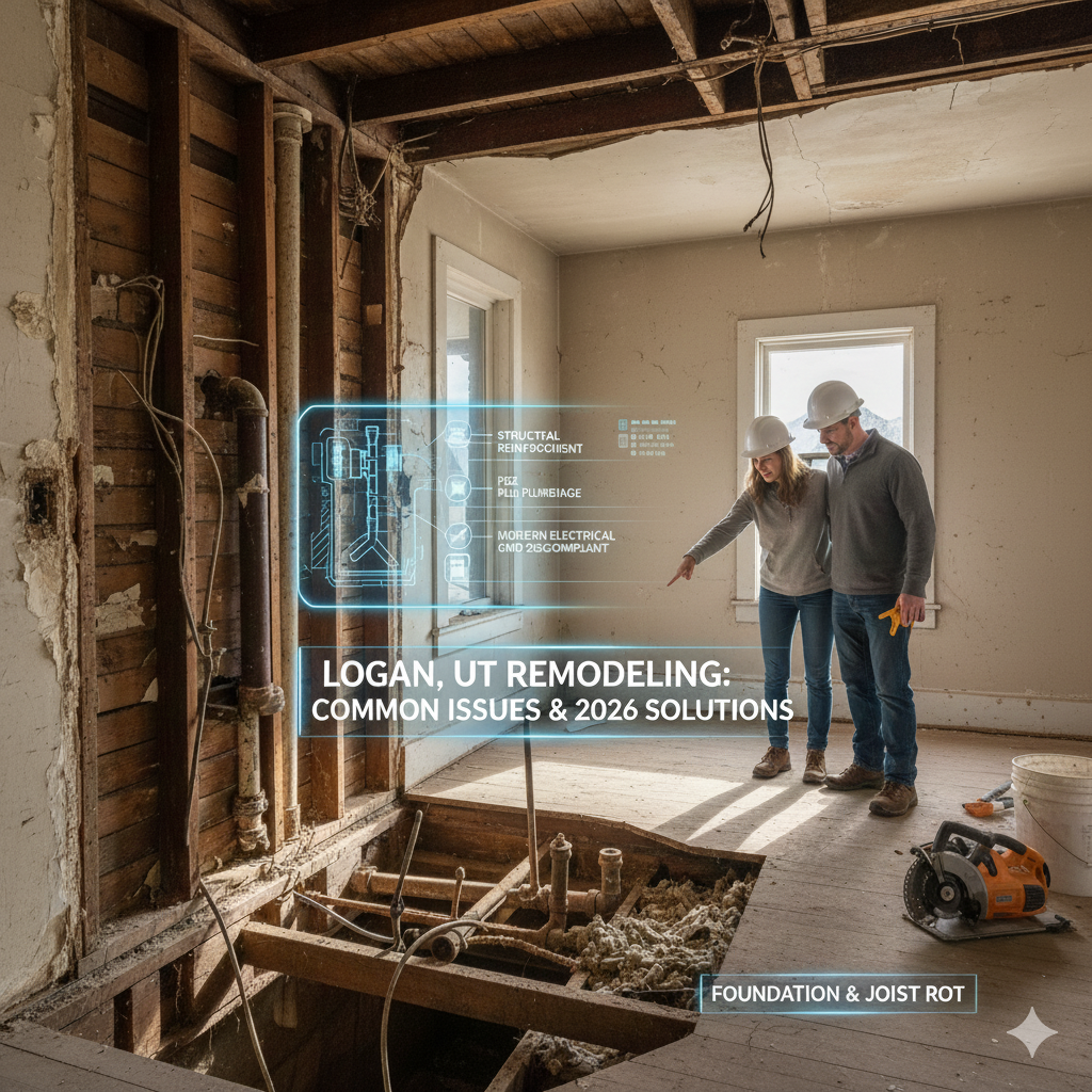 The Most Common Remodeling Problems in Logan, Utah Homes (And How to Fix Them)
