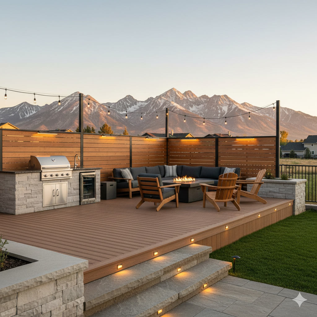 How to Remodel a Logan Home for Outdoor Living: Decks, Kitchens, Fire Pits &amp; Utah Weather-Proofing (2026 Guide)