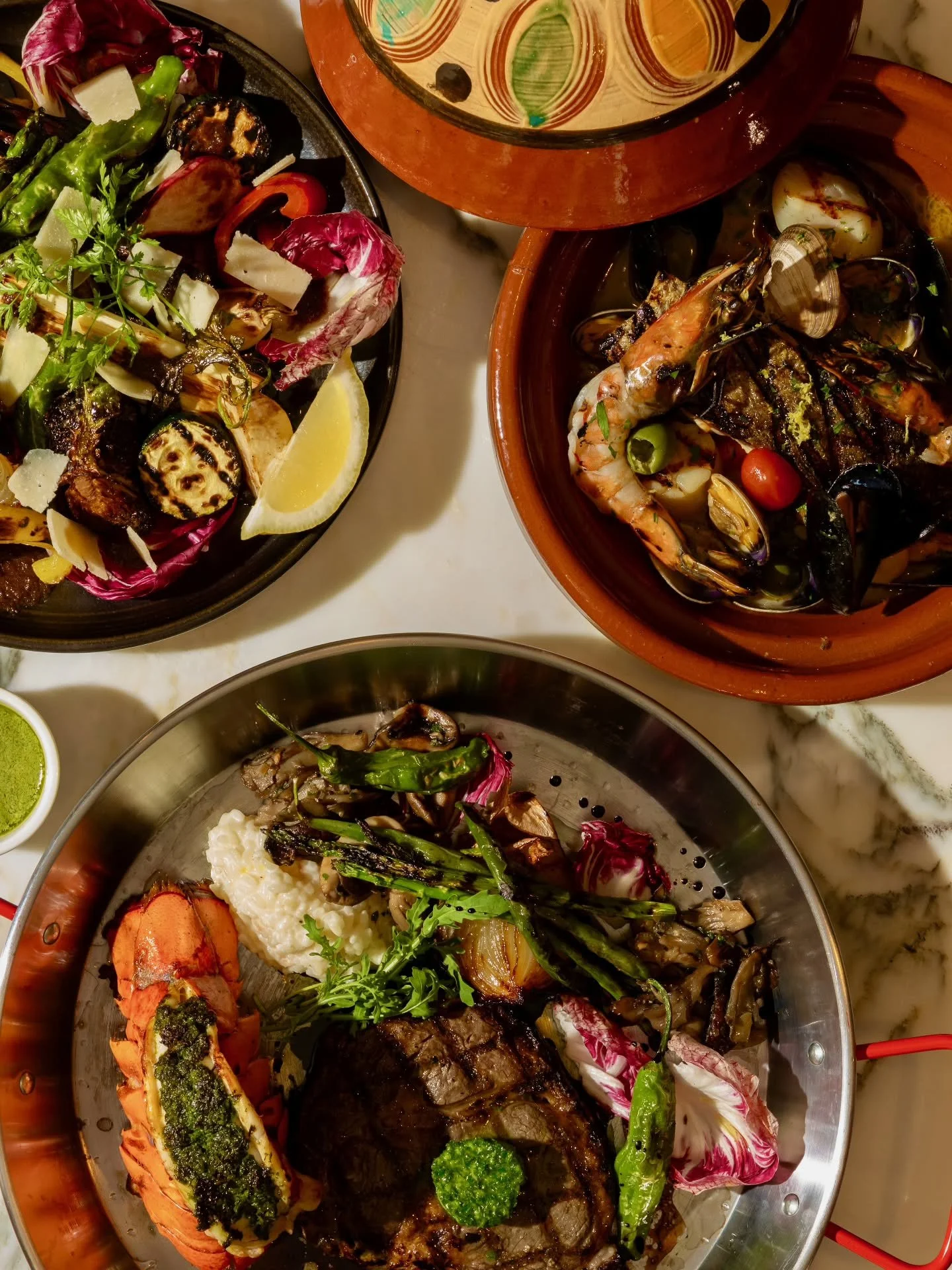 Beginning 4/20, Botanico Waikiki presents "Paradiso di Terra e Mare." 🌿

A new concept centered around the harmony of land and sea, inviting you to explore and combine each dish into your own experience.

Business Hours
Lunch 11:30 AM &nda