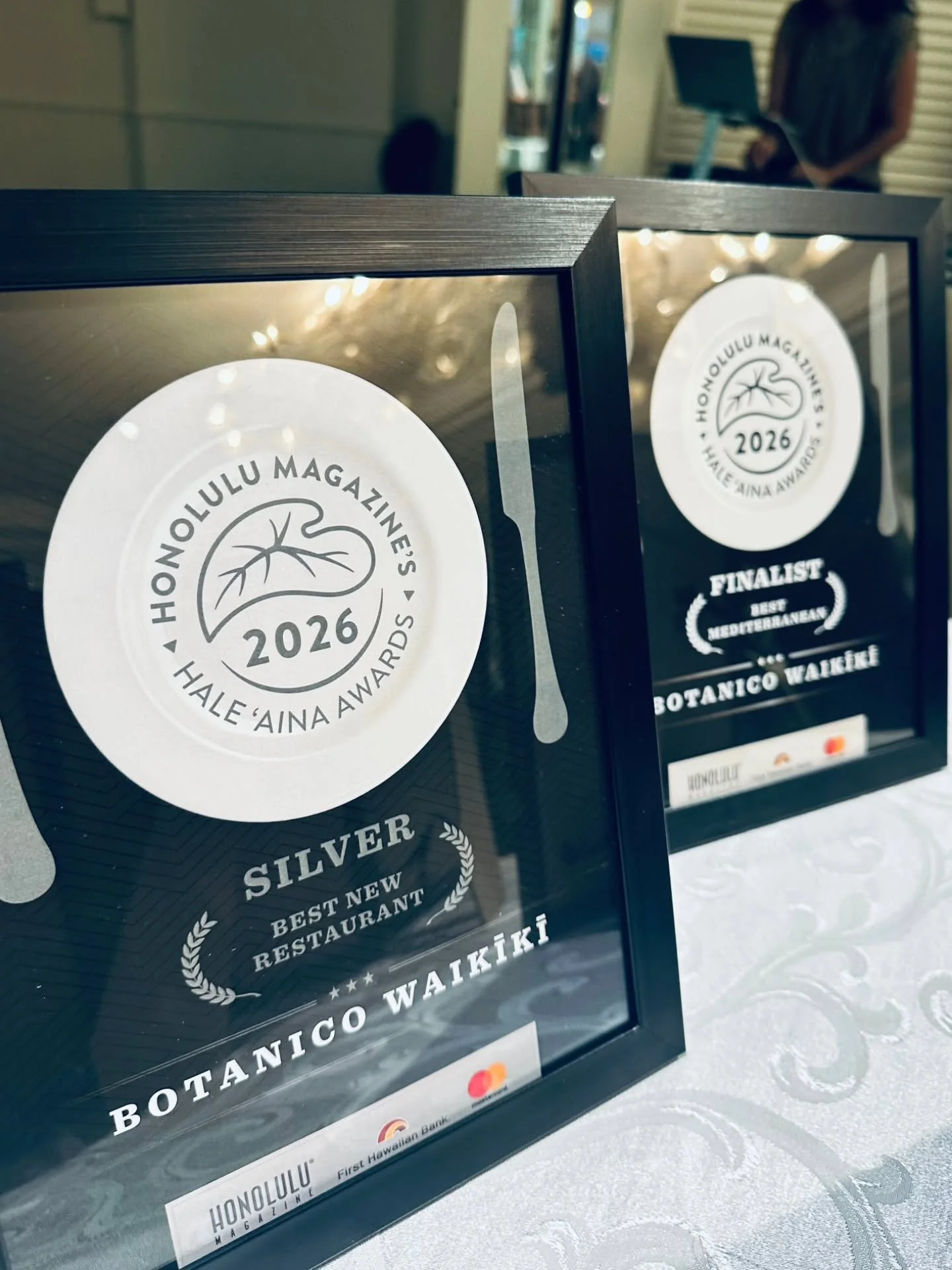 We won an award in the Best New Restaurant category at the Hale ʻAina Awards! 🎉 @honolulumag

🥈 Best New Restaurant &ndash; Silver
✨ Best Mediterranean &ndash; Finalist

Thank you to everyone who has supported us along the way. We're grateful to sh