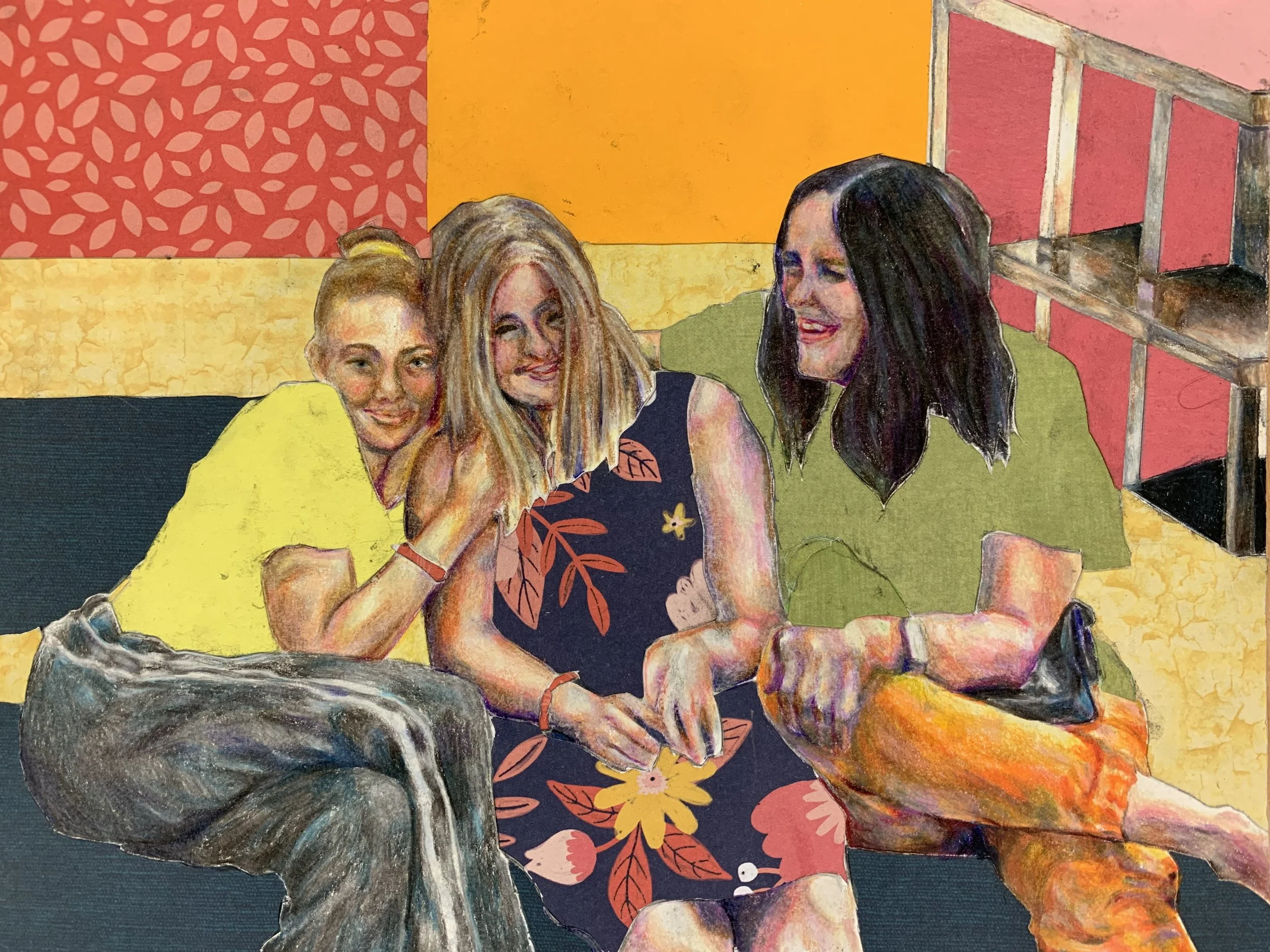 Taylor Thompson_Layers of Family_Mixed Media_Mr.Burns.JPG