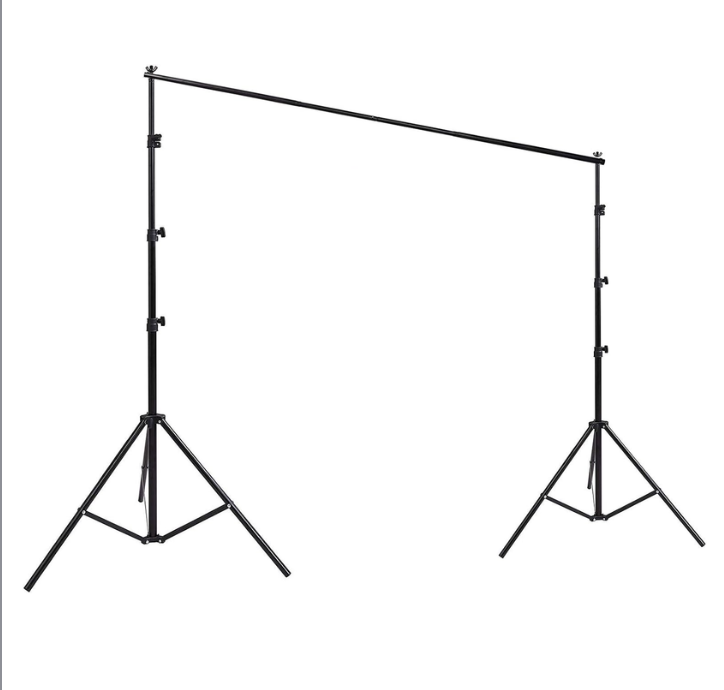 Lighting stand with boom arm and tripod base