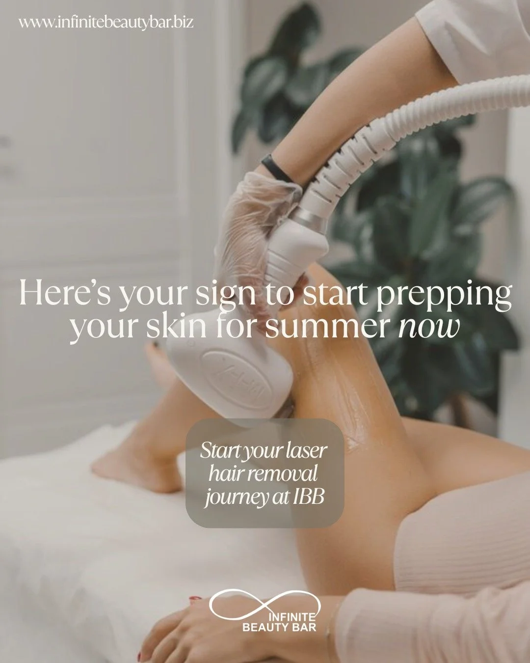 Here&rsquo;s your sign to start prepping your skin for summer ☀️✨
Laser hair removal is all about planning ahead, and starting now means smoother, low-maintenance skin when warmer days arrive. Our advanced laser treatments are safe, effective, and ta