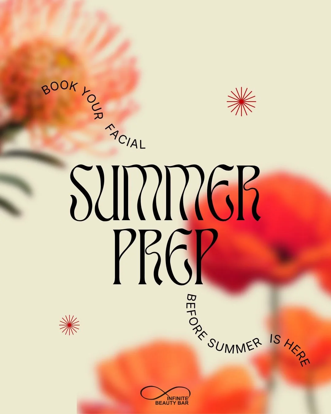 The best glow-ups don&rsquo;t happen last minute...
THEY ARE BUILT EARLY!

A professional facial now helps clear congestion, smooth texture, and deeply hydrate so your skin is already thriving before the sun, heat, and busy summer schedule kicks in.
