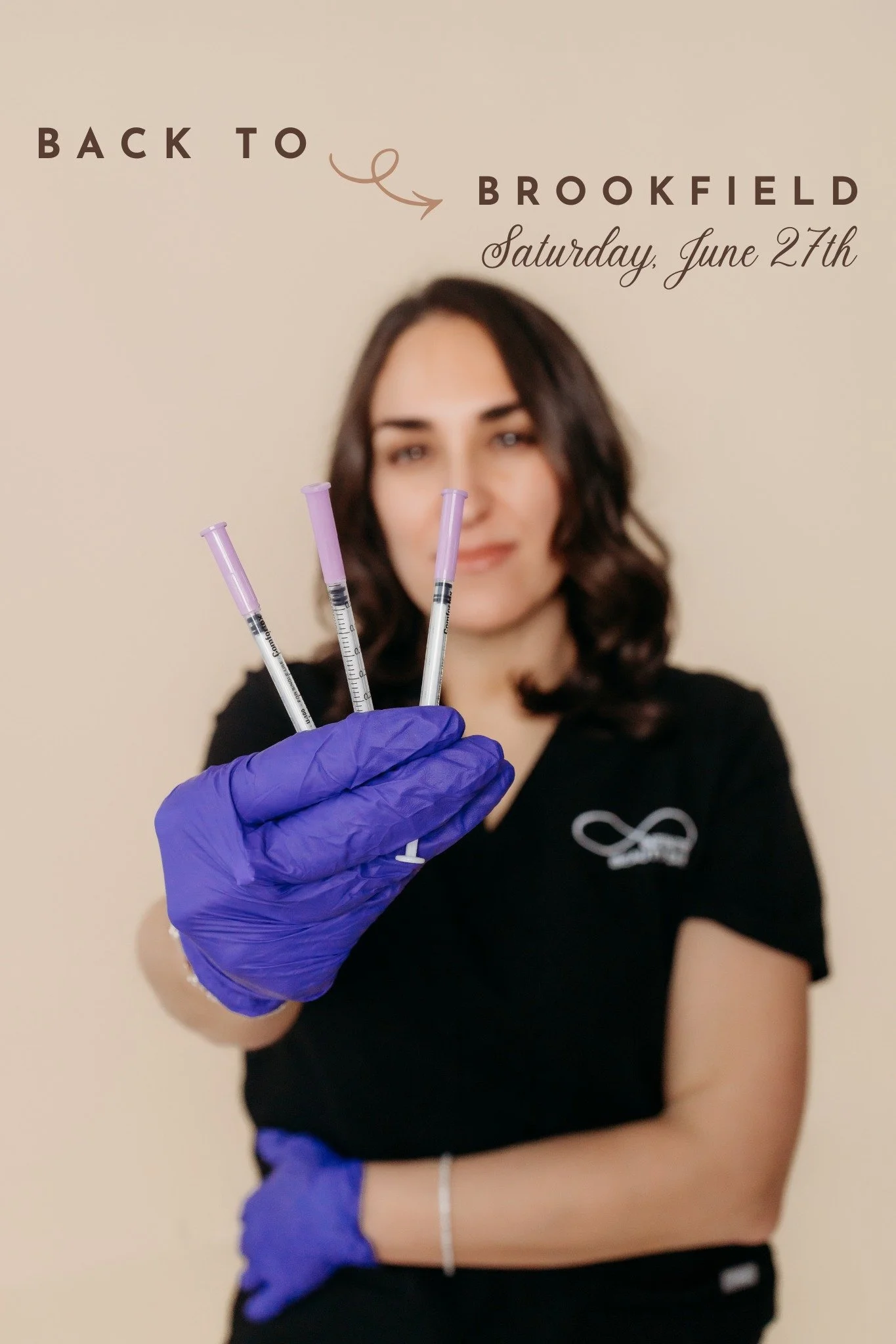 ✨ Brookfield, we're back! ✨

Join us Saturday, June 27th for injectable appointments at our Brookfield location. Whether you're due for tox, or a consultation, we'd love to see you!

Limited appointments available&mdash;reserve yours today. 🤍
📱(816
