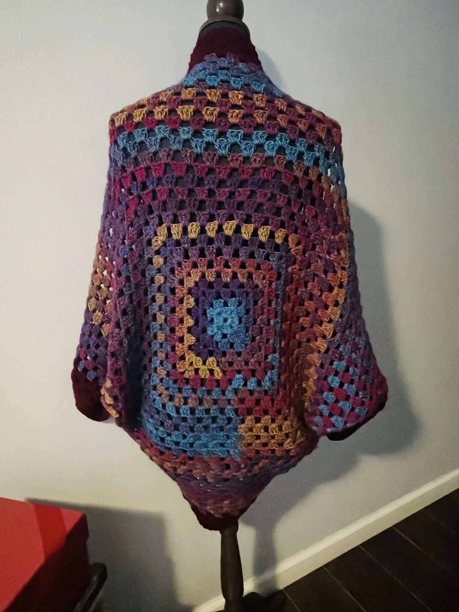 Cocoon Shrug Granny Square Top
