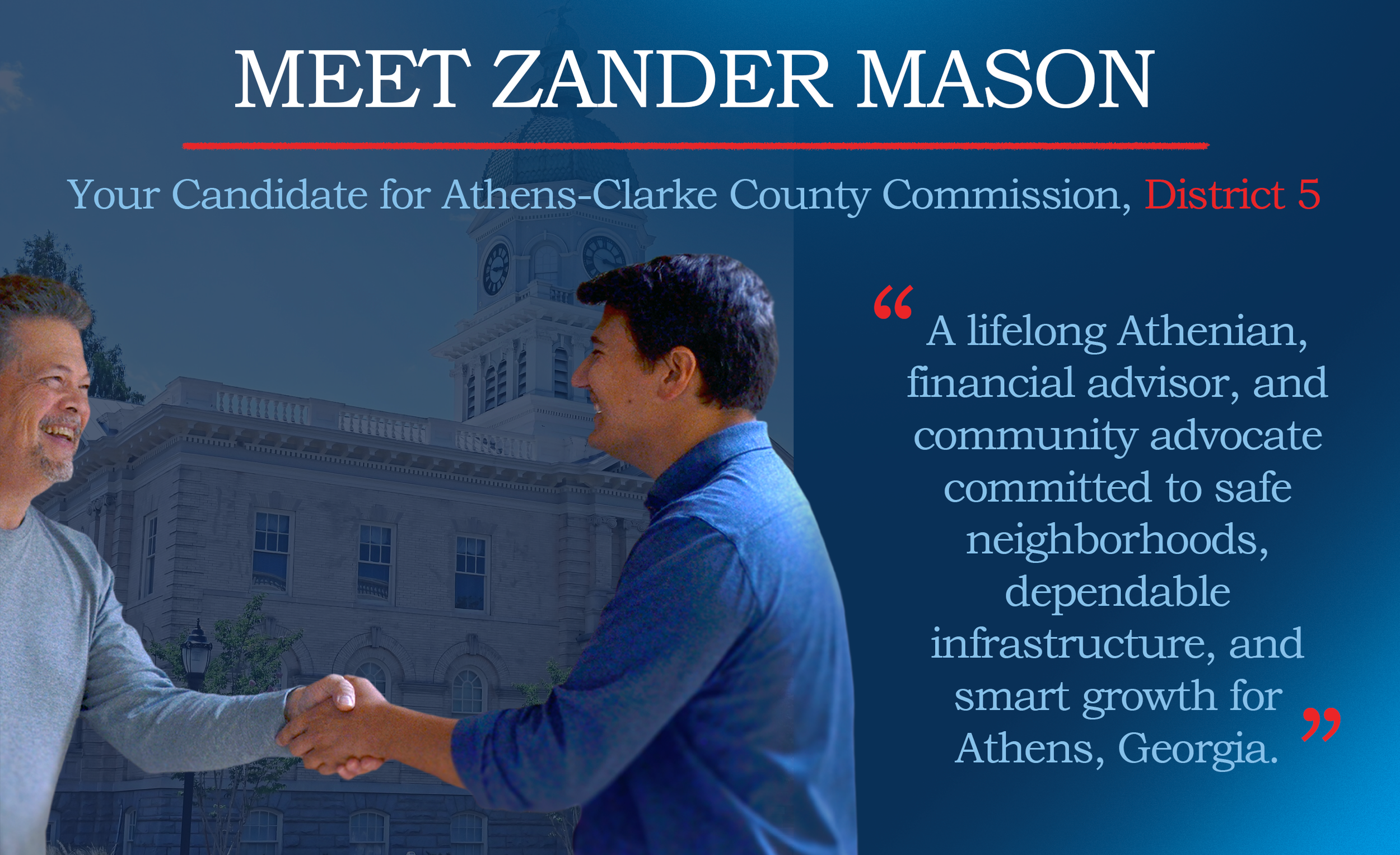 Zander meets District 5 Community