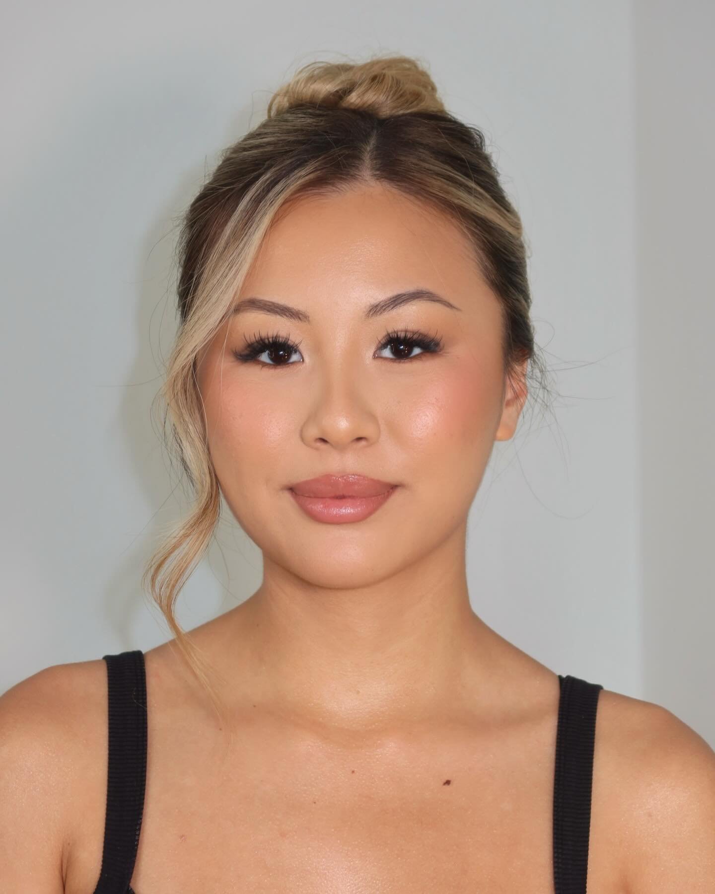 Soft pink cheeks for this sweetie 💗🍭 @cph4n 

Swipe for the product list in the next slides &gt;&gt;

&bull;
&bull;

Hair by: @hairstyledbyhun