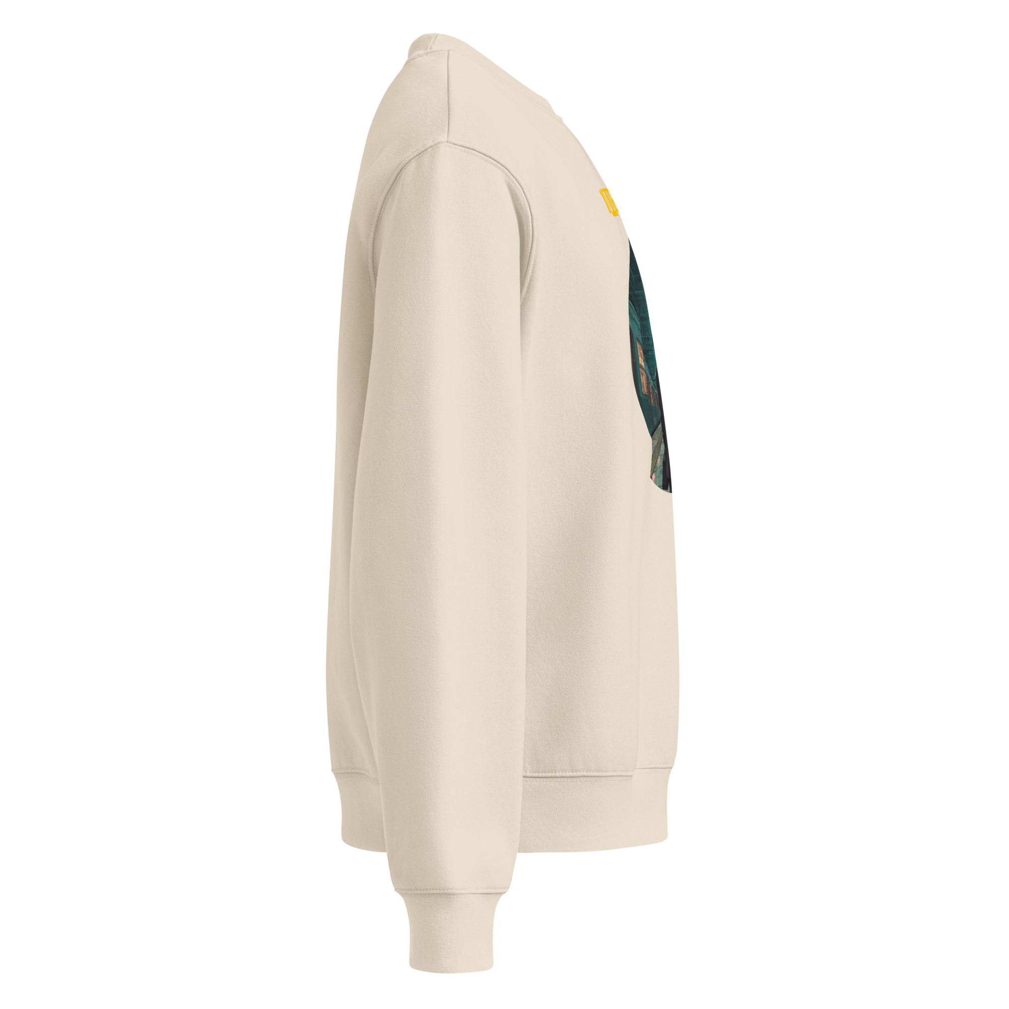 Xantho Philos™ Oversized Sweatshirt in Dust for men, soft neutral sweatshirt with a relaxed oversized fit