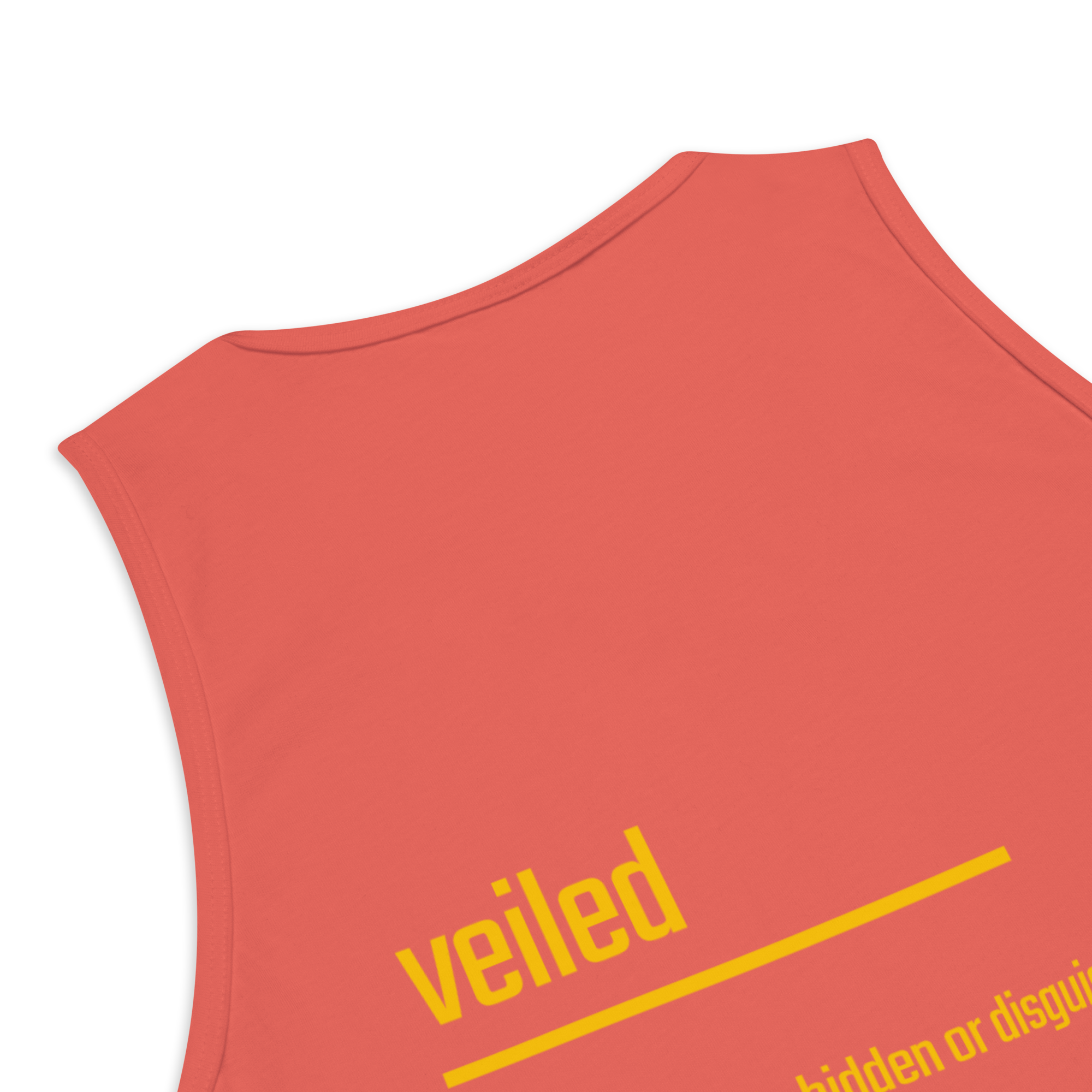 Xantho Philos™ Tank Top in Coral for men, lightweight summer tank top with a vibrant casual tone