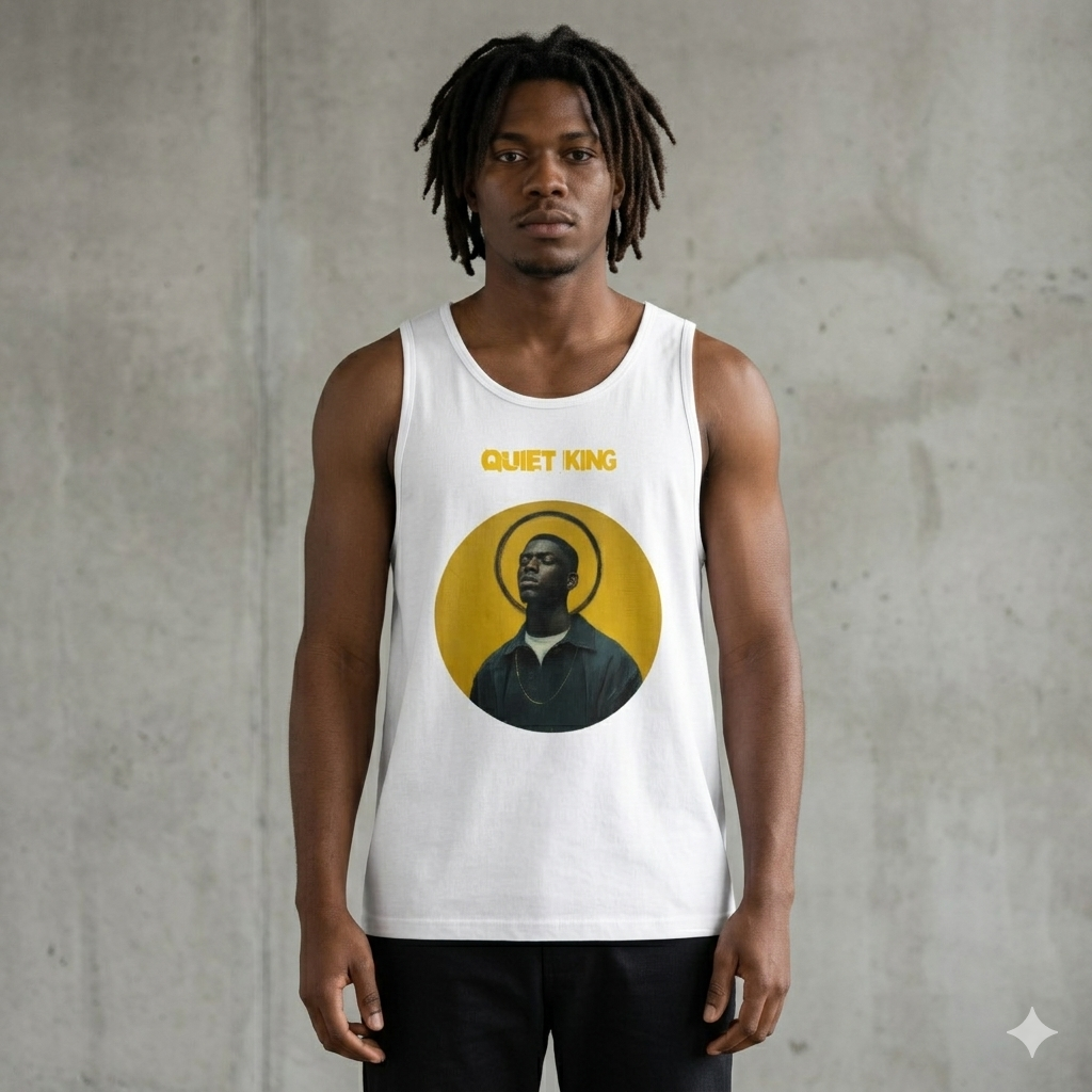 Xantho Philos™ Tank Top in White for men, crisp minimalist tank top with a breathable everyday fit