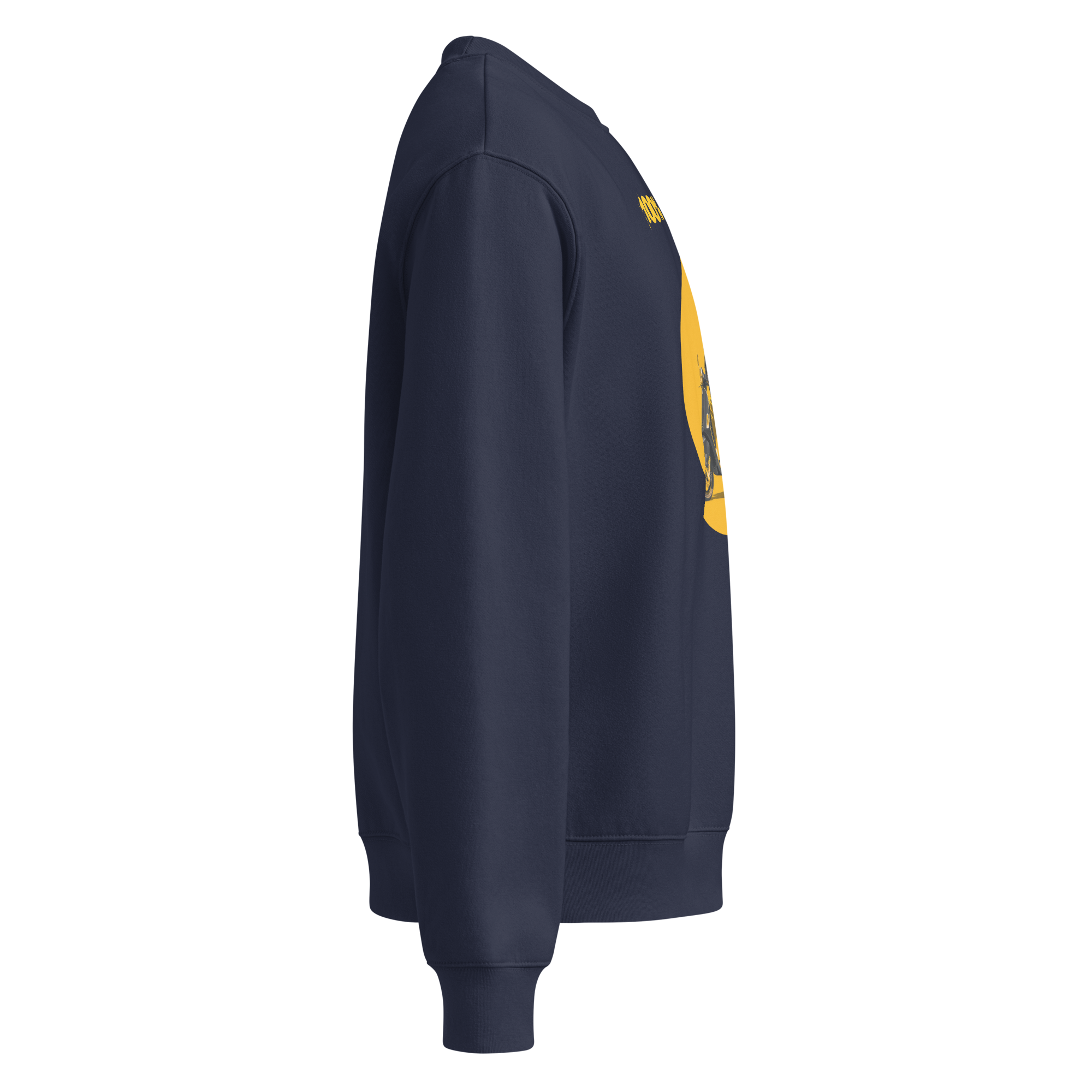 Xantho Philos™ Oversized Sweatshirt in Navy for men, minimalist premium sweatshirt with everyday streetwear style