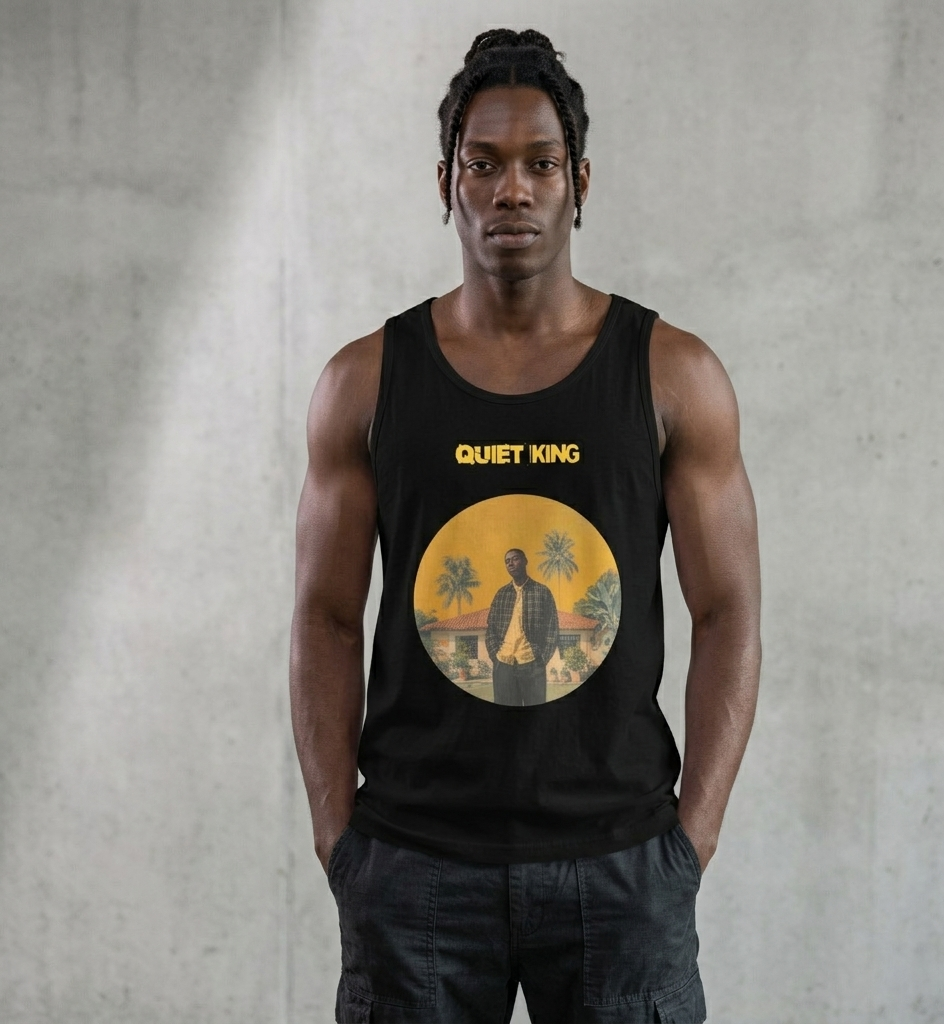 Xantho Philos™ Tank Top in Black for men, premium everyday tank with a clean athletic fit