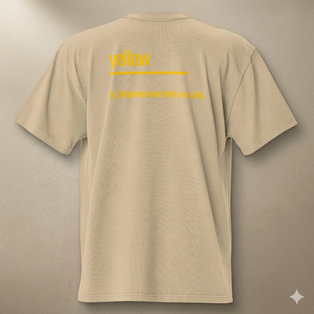 Xantho Philos™ Oversized Faded T-Shirt in Faded Khaki for men, neutral oversized T-shirt with casual streetwear style