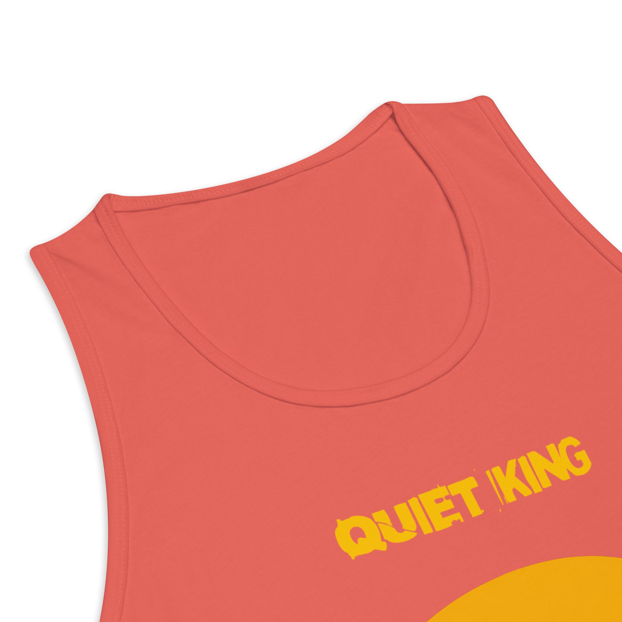 Xantho Philos™ Tank Top in Coral for men, lightweight summer tank top with a vibrant casual tone
