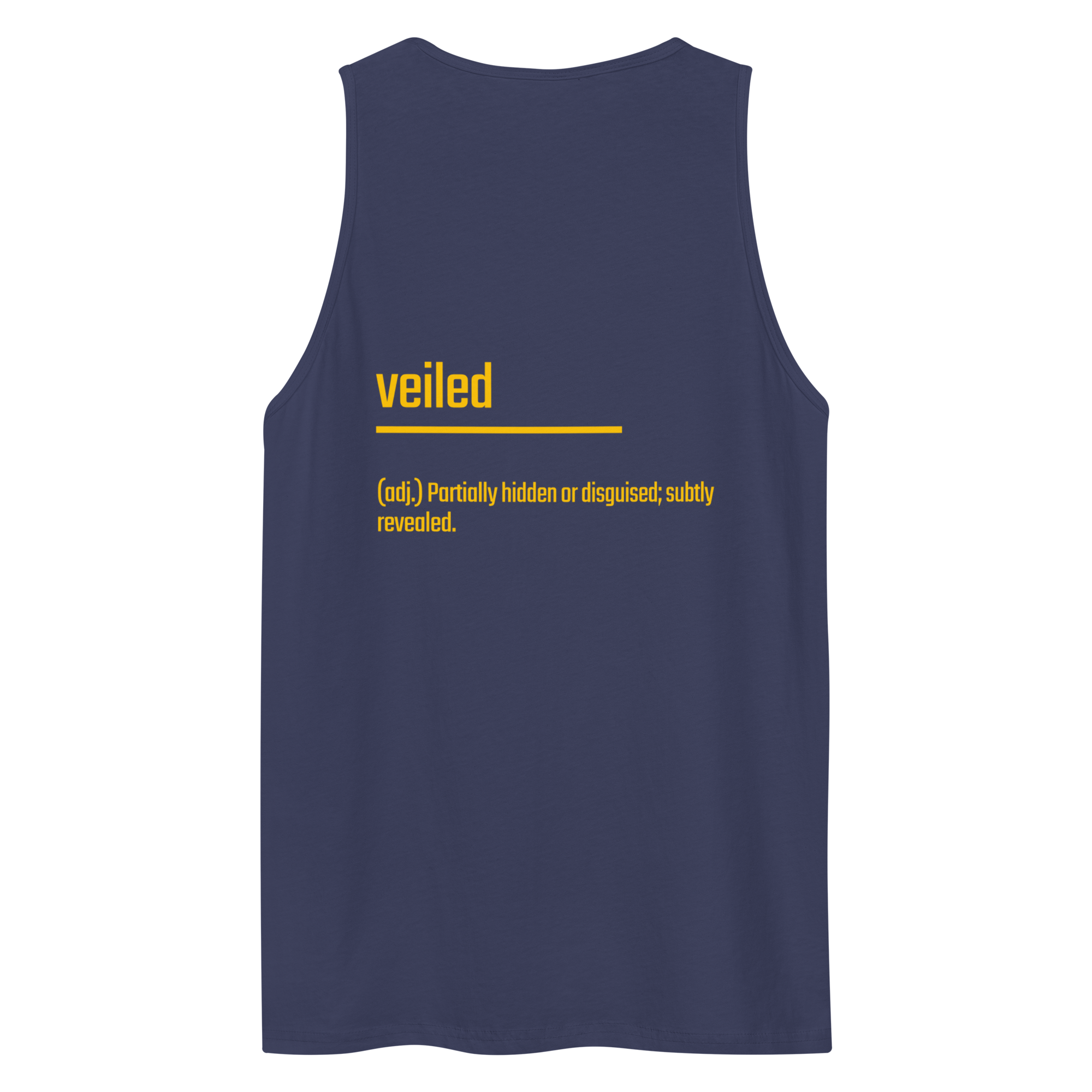 Xantho Philos™ Tank Top in Harbor Blue for men, lightweight premium tank top with a clean casual tone