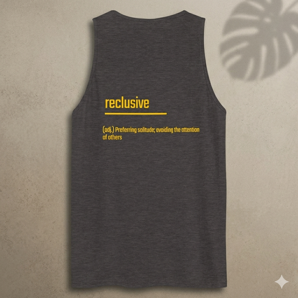 Xantho Philos™ Tank Top in Charcoal Heather for men, soft-blend tank top with a clean everyday fit