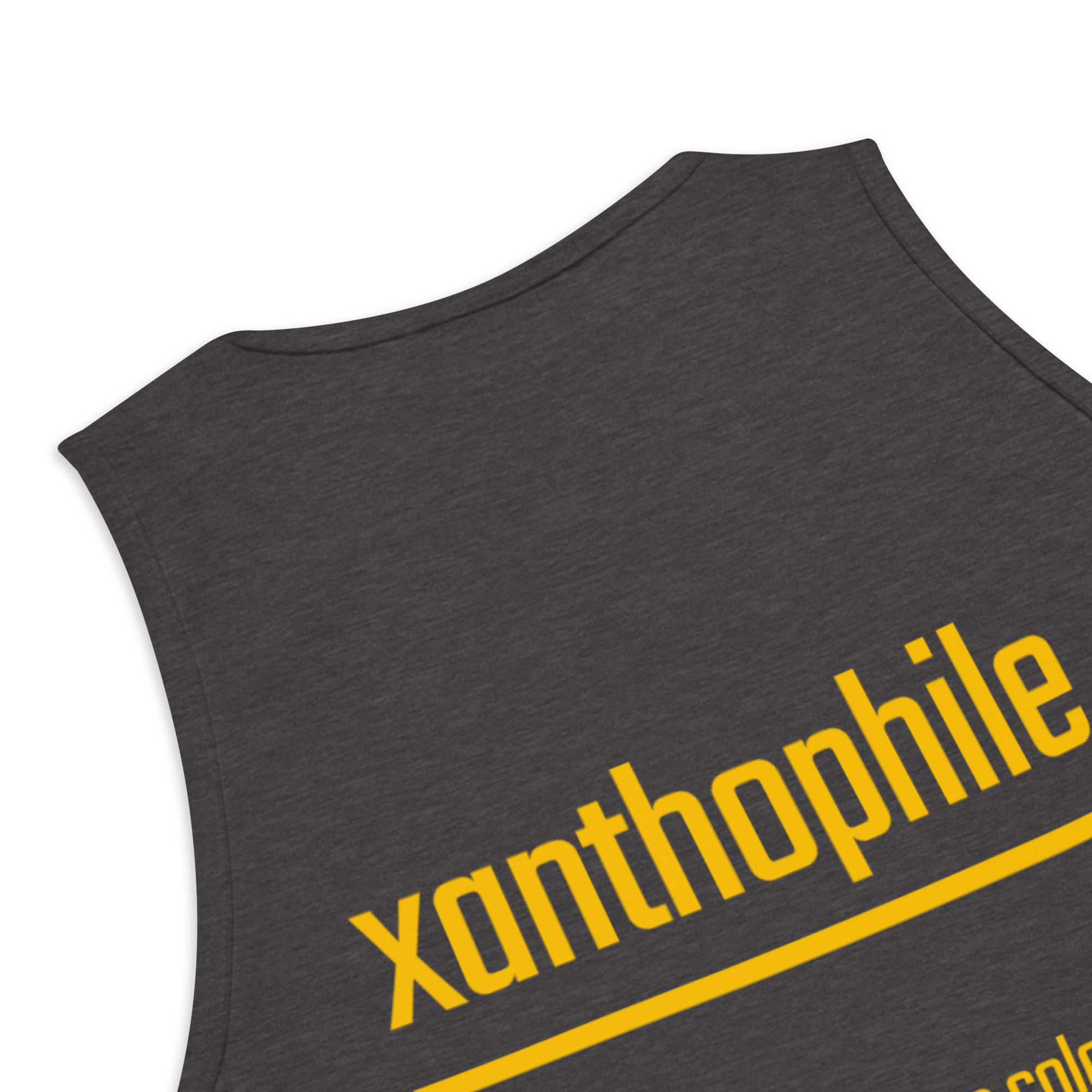 Xantho Philos™ Tank Top in Charcoal Heather for men, soft-blend tank top with a clean everyday fit