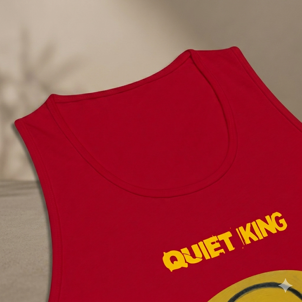 Xantho Philos™ Tank Top in Red for men, bold premium tank top with lightweight streetwear style