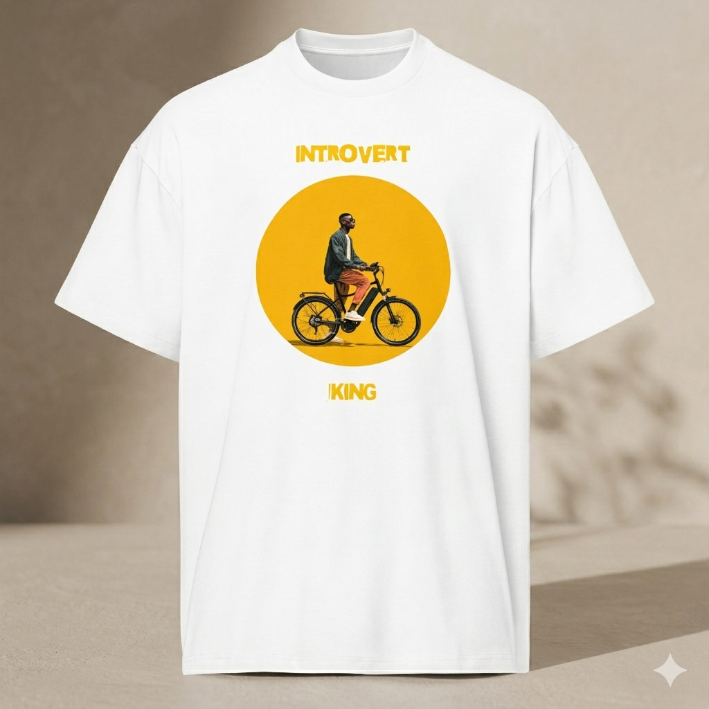 Xantho Philos™ Box Tee in White for men, crisp structured box tee with a clean premium finish