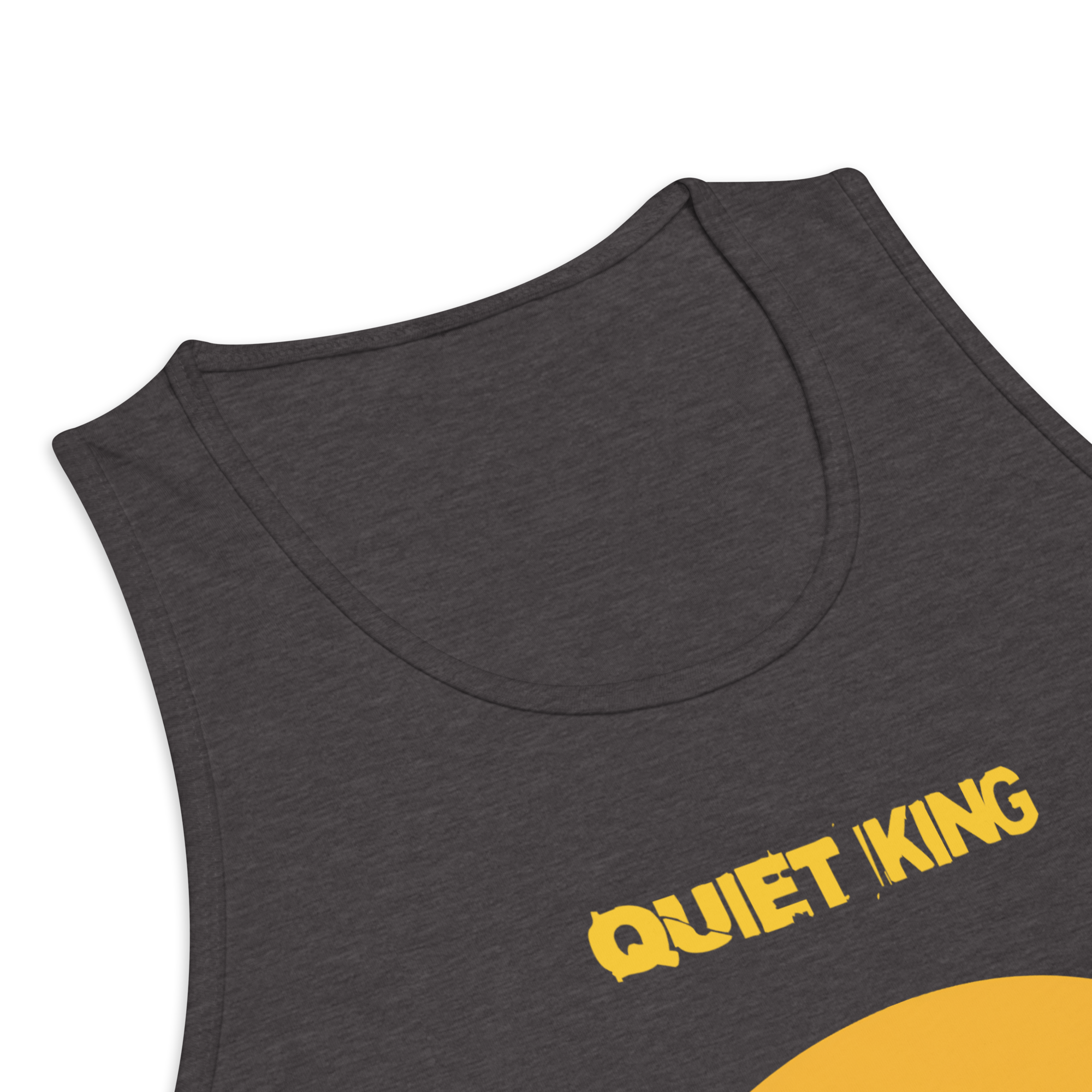 Xantho Philos™ Tank Top in Charcoal Heather for men, soft-blend tank top with a clean everyday fit