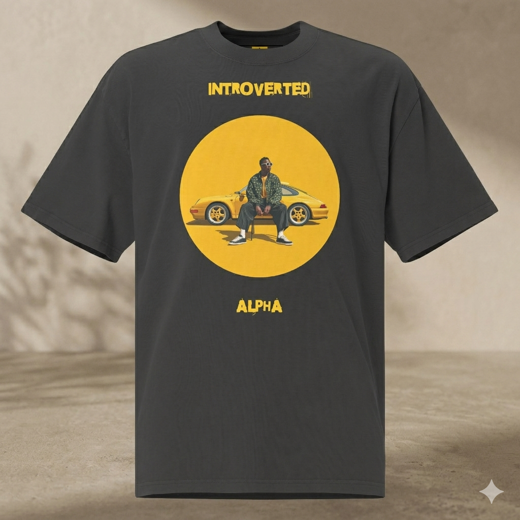 Xantho Philos™ Oversized Faded T-Shirt in Faded Black for men, vintage-wash streetwear with a relaxed oversized fit