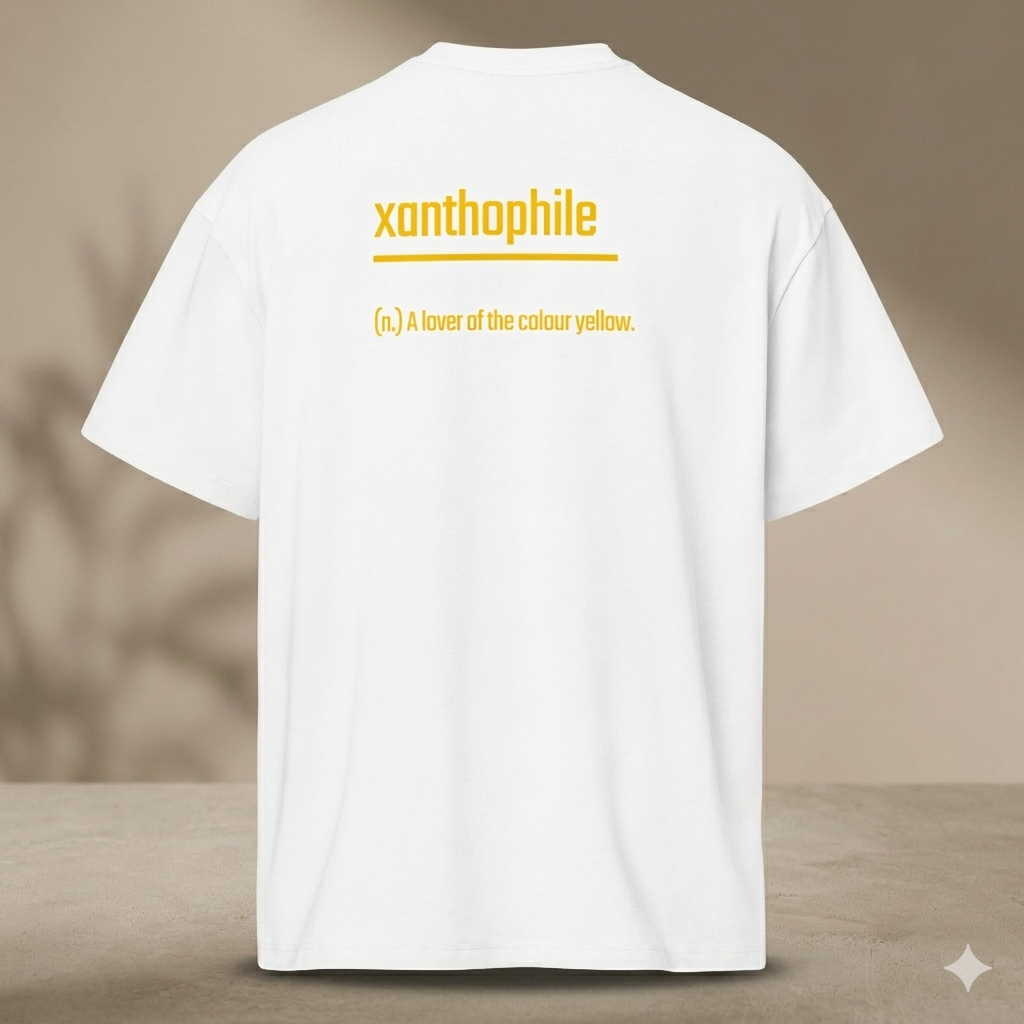 Xantho Philos™ Box Tee in White for men, crisp structured box tee with a clean premium finish