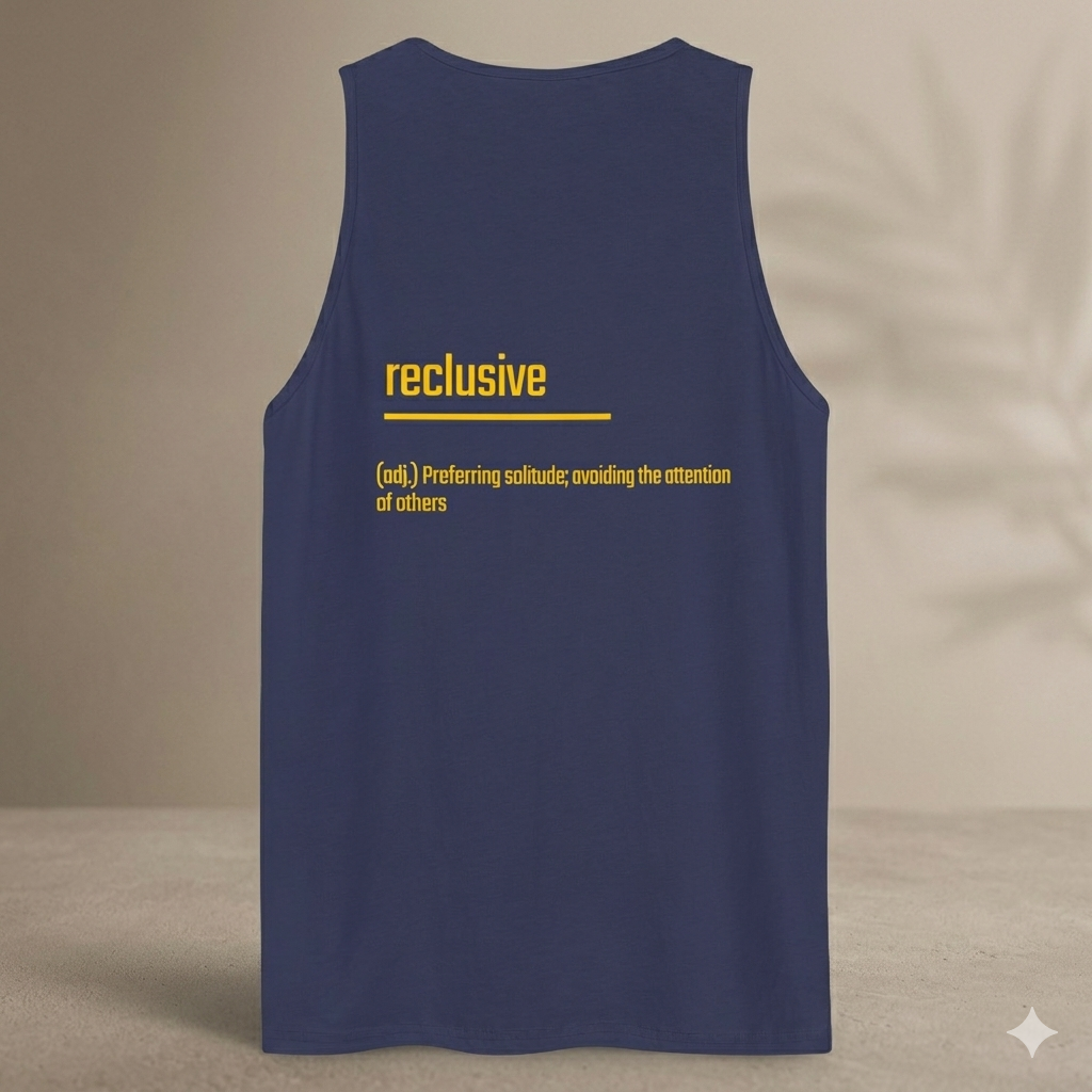 Xantho Philos™ Tank Top in Harbor Blue for men, lightweight premium tank top with a clean casual tone