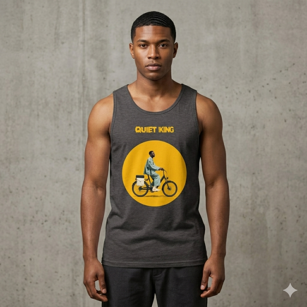 Xantho Philos™ Tank Top in Charcoal Heather for men, soft-blend tank top with a clean everyday fit