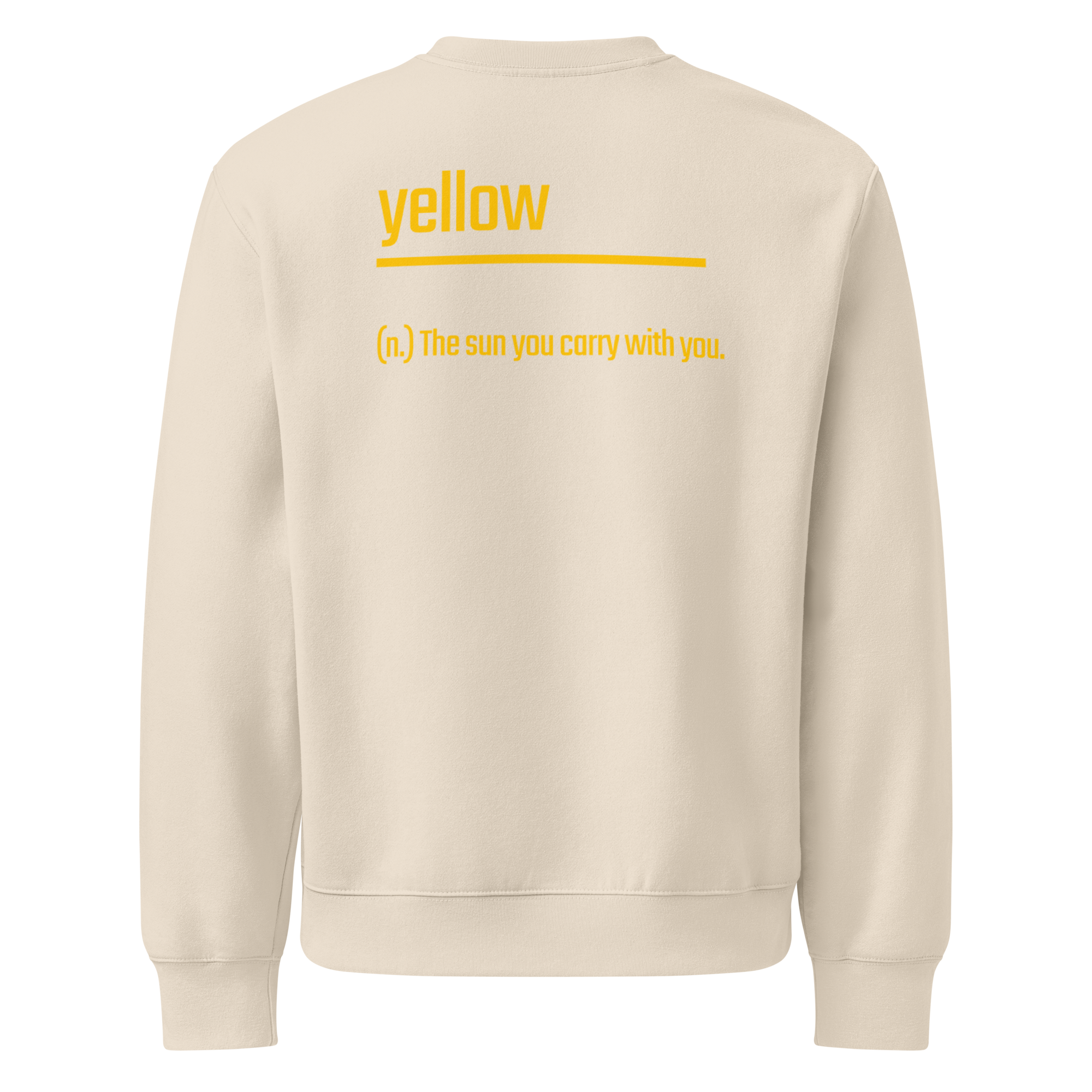 Xantho Philos™ Oversized Sweatshirt in Dust for men, soft neutral sweatshirt with a relaxed oversized fit