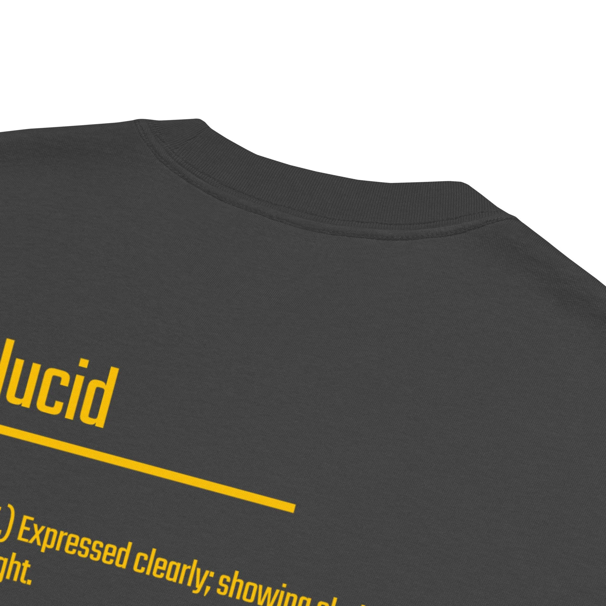 IntrovertedAlpha™ Oversized Faded T-Shirt in Faded Black for men, vintage-wash streetwear with a relaxed oversized fit