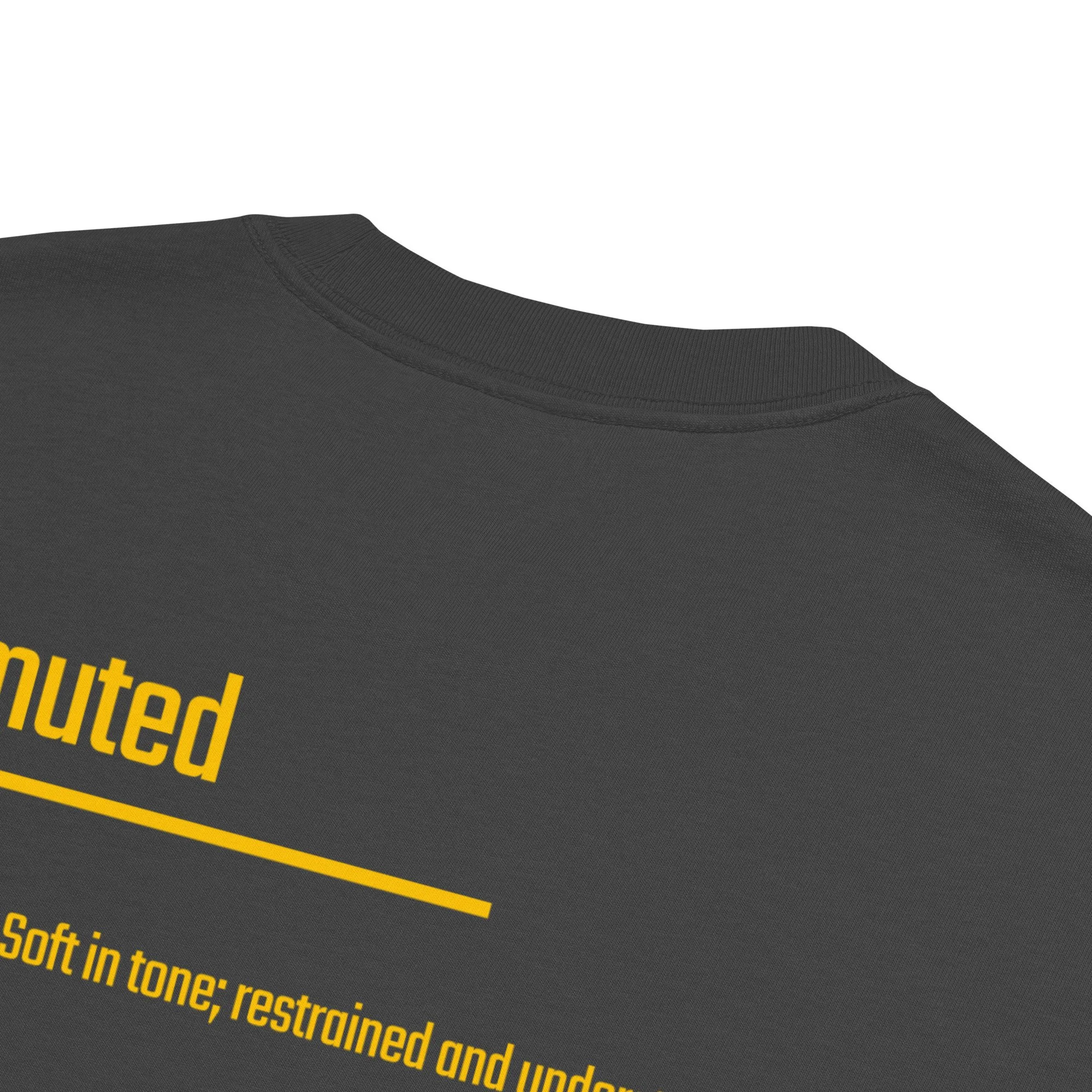IntrovertedAlpha™ Oversized Faded T-Shirt in Faded Black for men, vintage-wash streetwear with a relaxed oversized fit