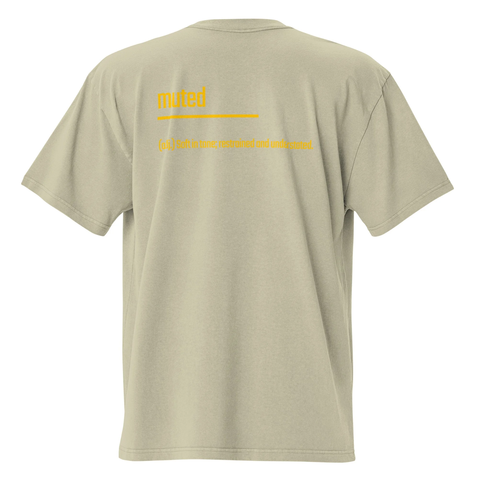 IntrovertedAlpha™ Oversized Faded T-Shirt in Faded Eucalyptus for men, washed green oversized T-shirt with premium casual style