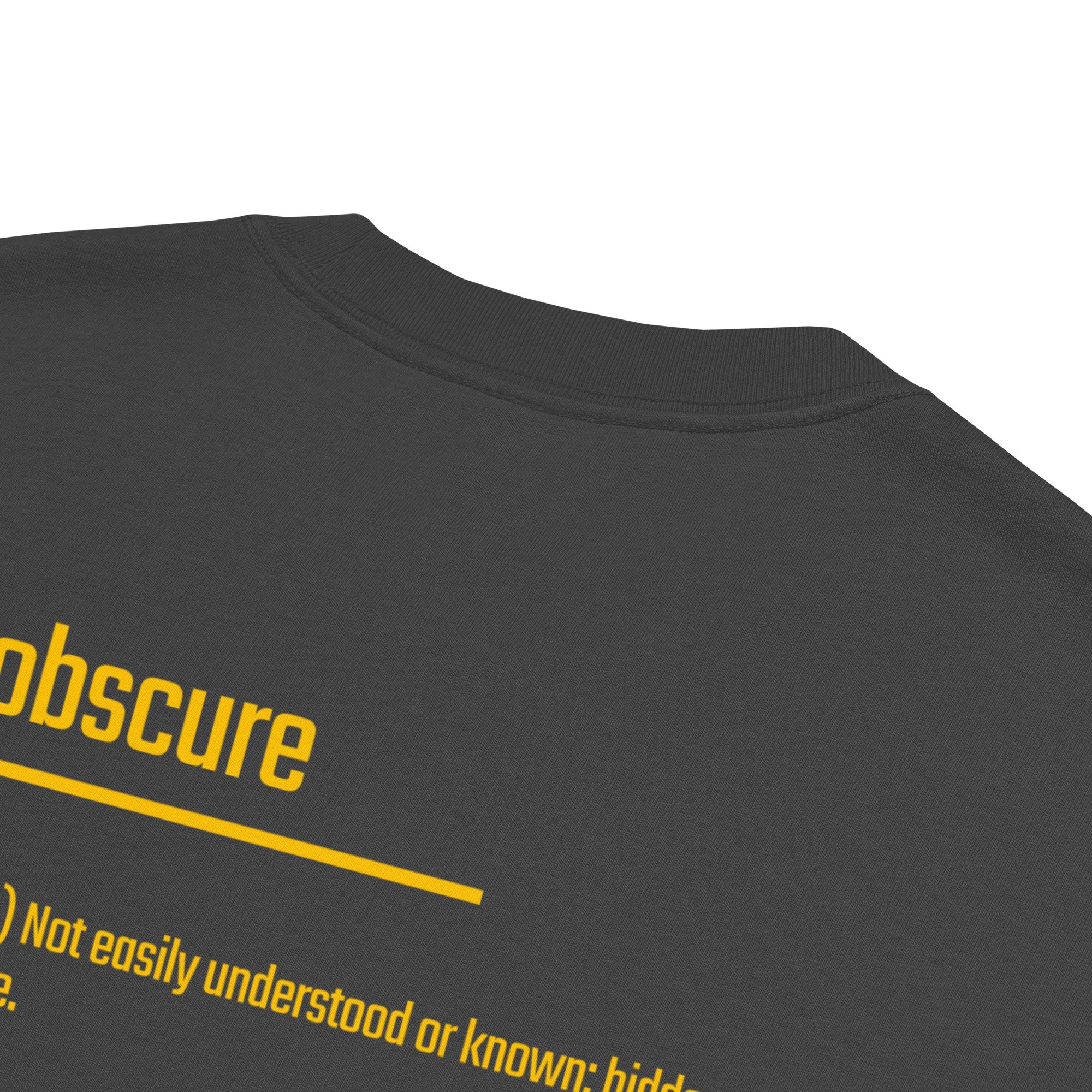 IntrovertedAlpha™ Oversized Faded T-Shirt in Faded Black for men, vintage-wash streetwear with a relaxed oversized fit
