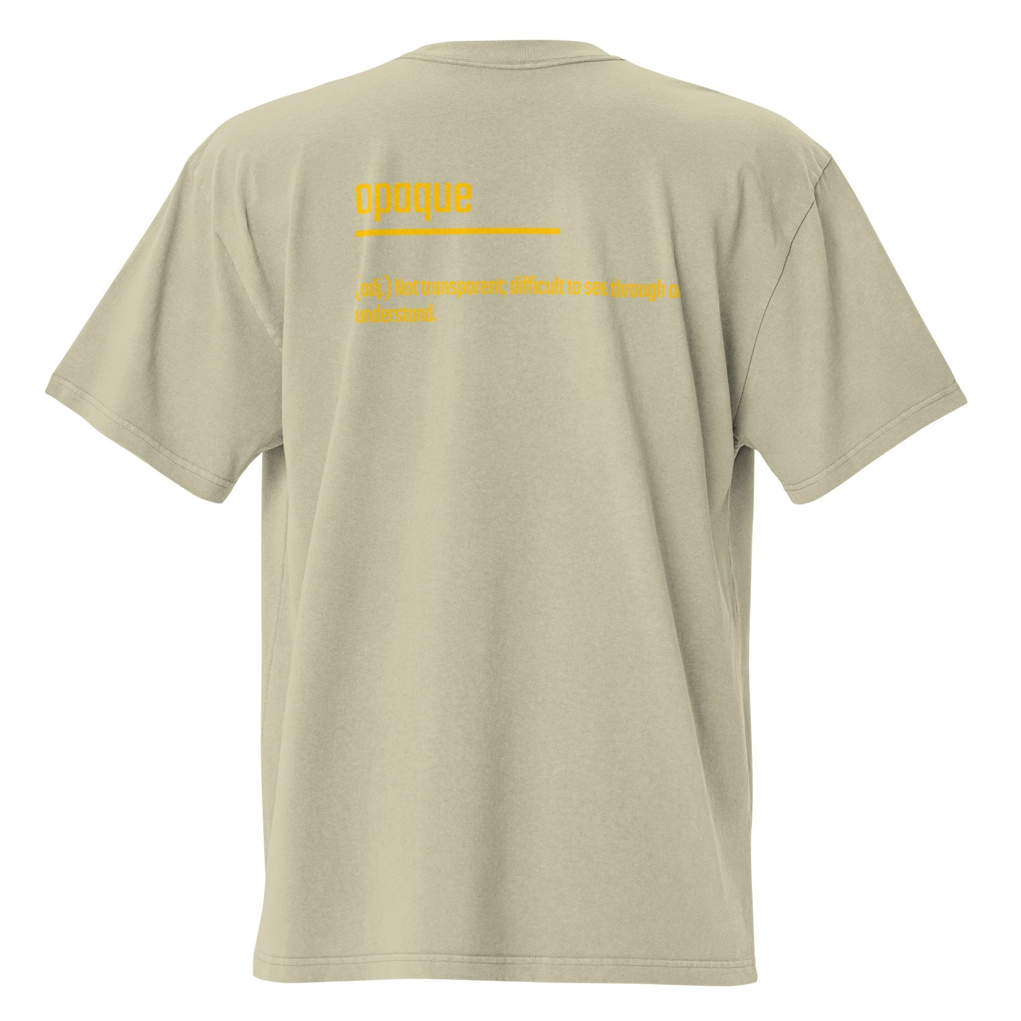 IntrovertedAlpha™ Oversized Faded T-Shirt in Faded Eucalyptus for men, washed green oversized T-shirt with premium casual style