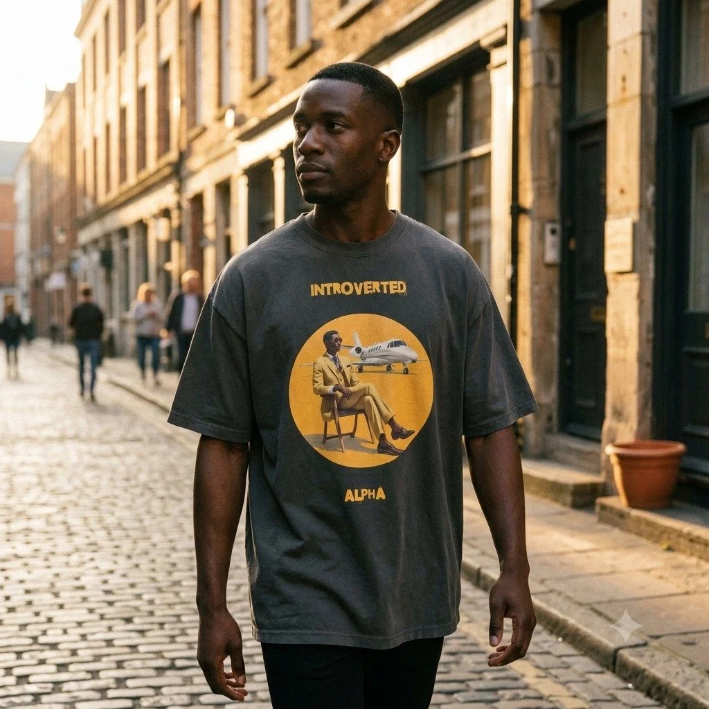 Success doesn&rsquo;t always announce itself.

Light that doesn&rsquo;t shout &mdash; it shows.

Available now. Link in bio.

#IntrovertedAlpha #XanthoPhilos #QuietConfidence #mensstreetwear 

💛