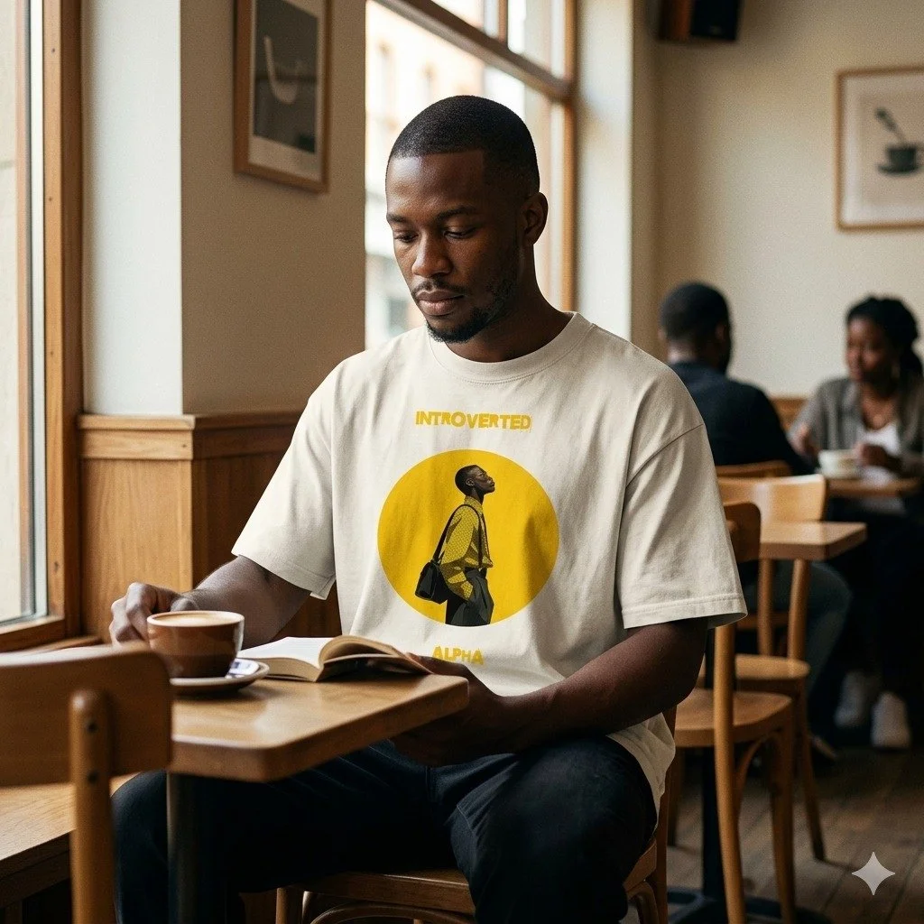 IntrovertedAlpha&trade; is now live.

This is for the ones who move differently.

The quiet ones.

The deep thinkers.

The calm observers.

The men who carry strength without needing to prove it.

This brand begins with clothing, but it was never jus