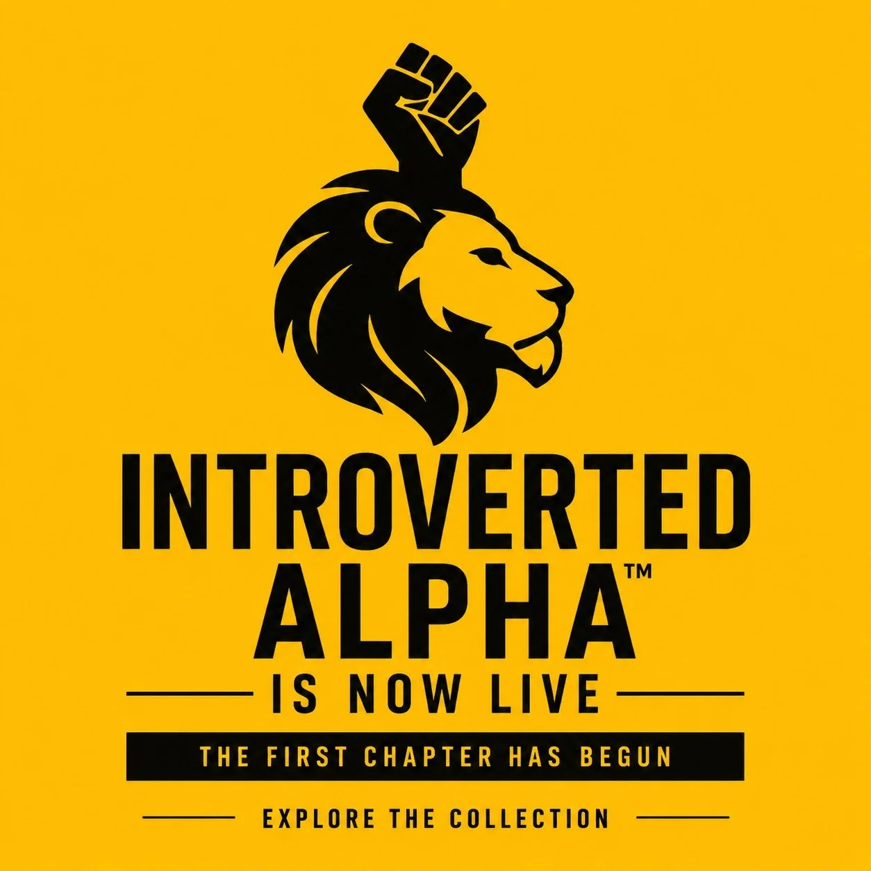 IntrovertedAlpha&trade; is now live.

This is for the ones who move differently.

The quiet ones.
The deep thinkers.
The calm observers.

The men who carry strength without needing to prove it.

This brand begins with clothing, but it was never just 