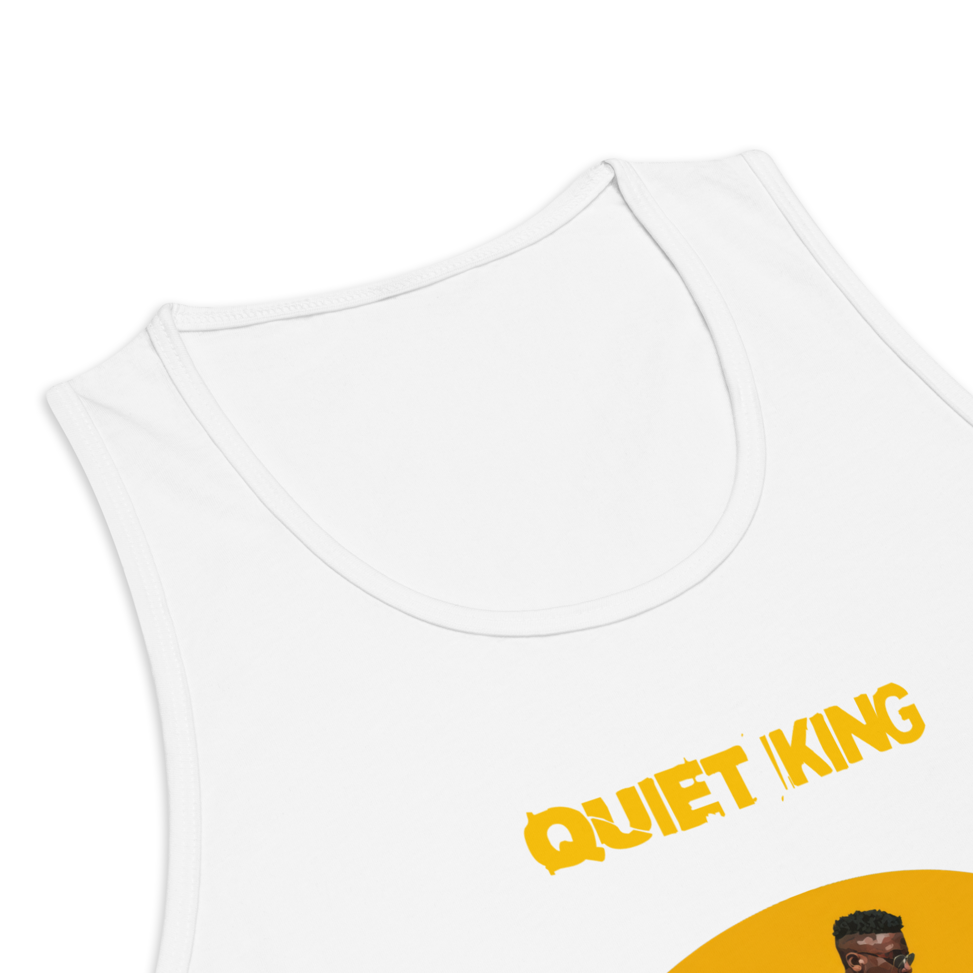 Xantho Philos™ Tank Top in White for men, crisp minimalist tank top with a breathable everyday fit