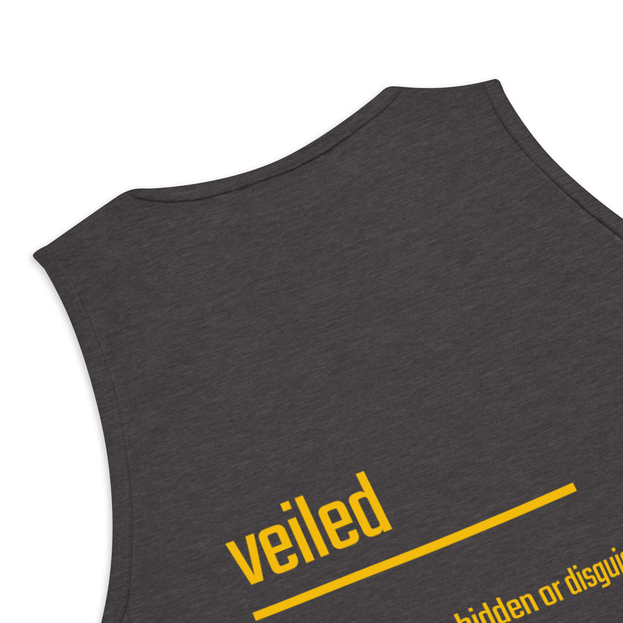 Xantho Philos™ Tank Top in Charcoal Heather for men, soft-blend tank top with a clean everyday fit